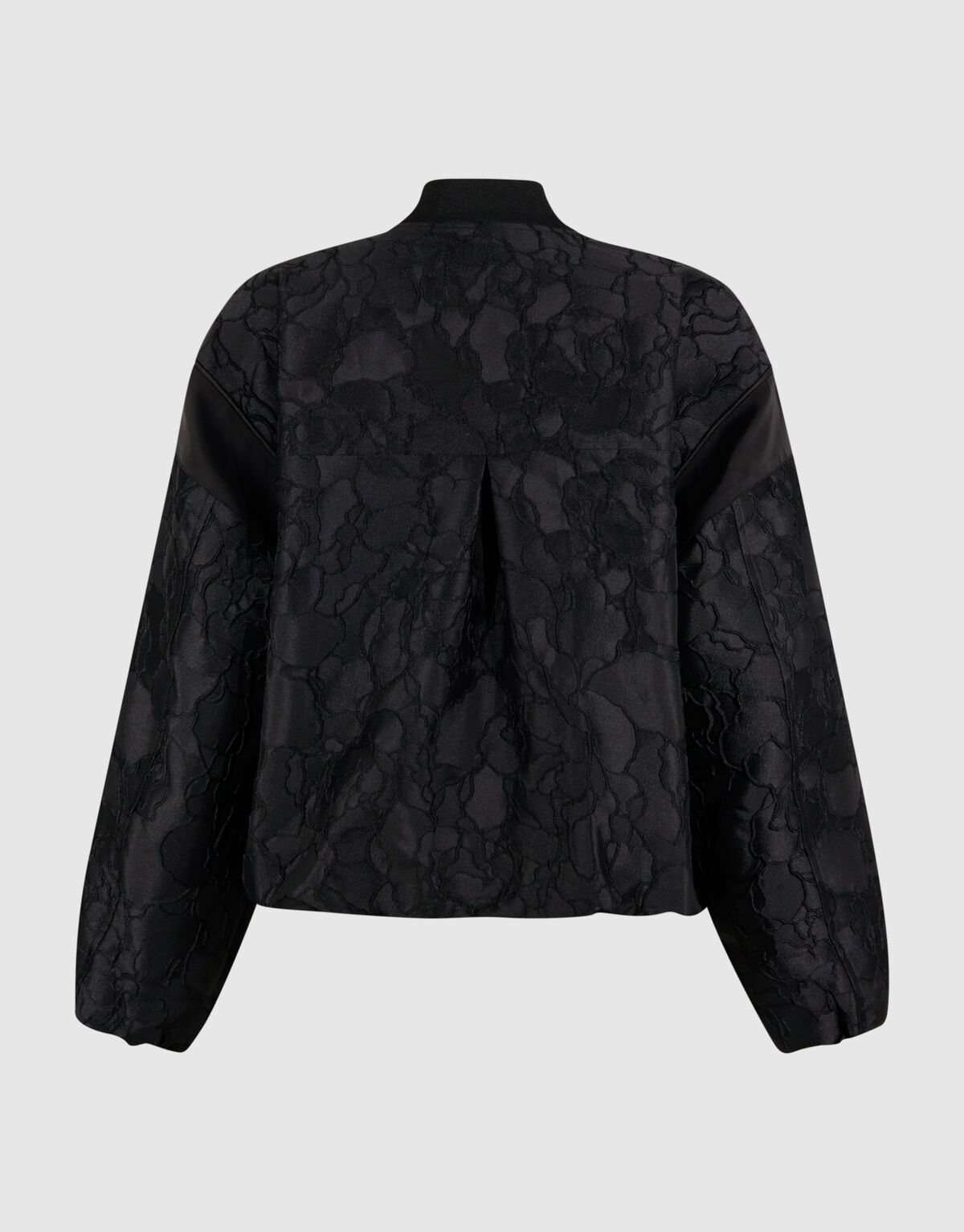 Flower Jacquard Bomber Zwart SHOEBY WOMEN