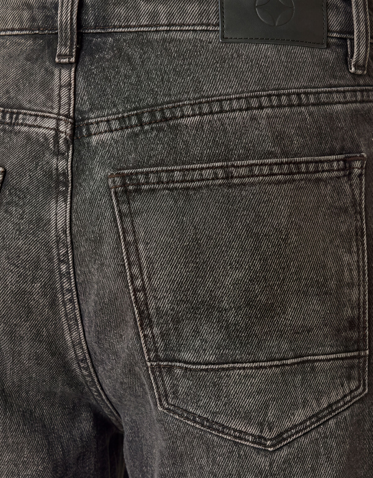 Straight Fit Jeans Donkergrijs L34 SHOEBY MEN