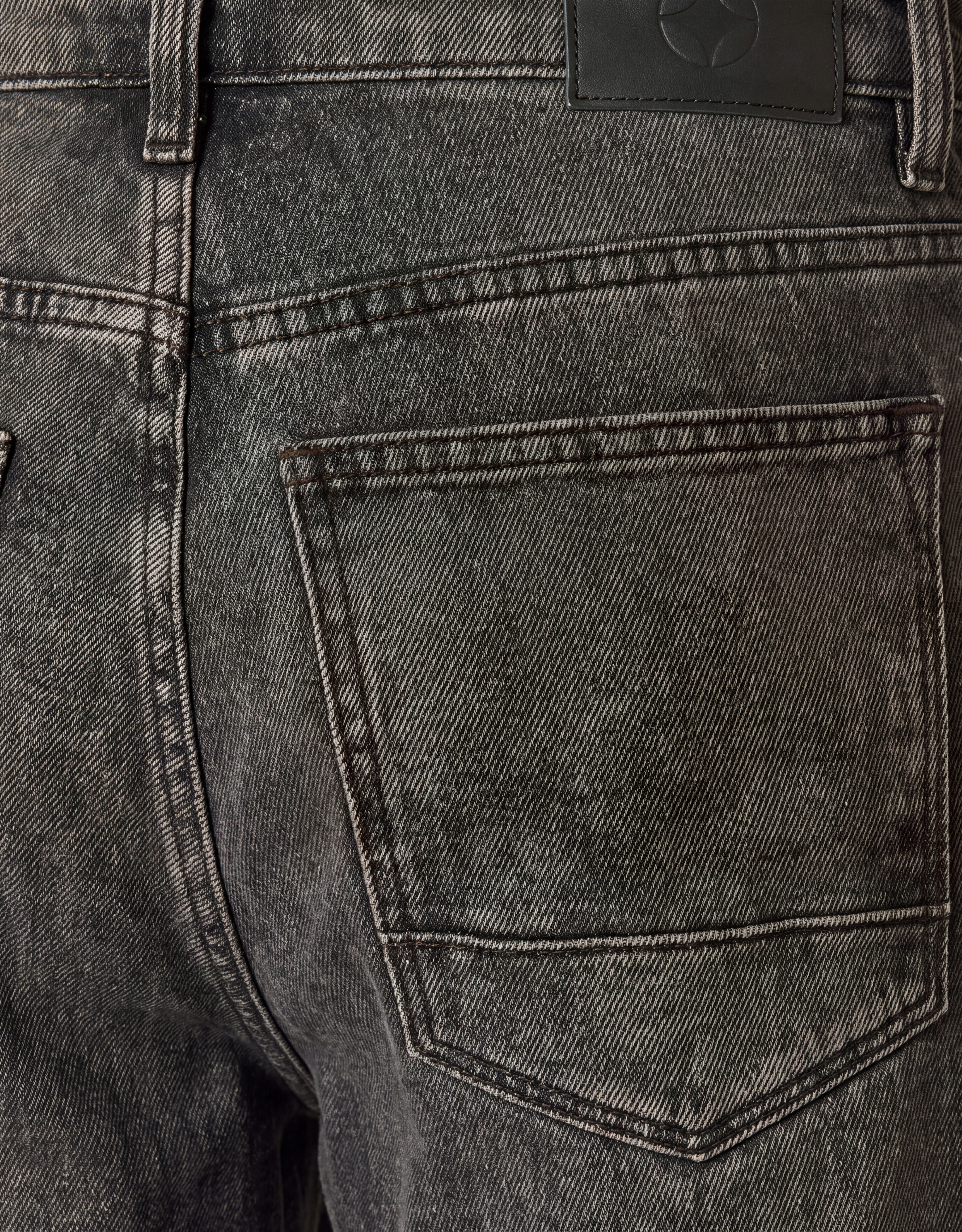 Straight Fit Jeans Donkergrijs L34 SHOEBY MEN