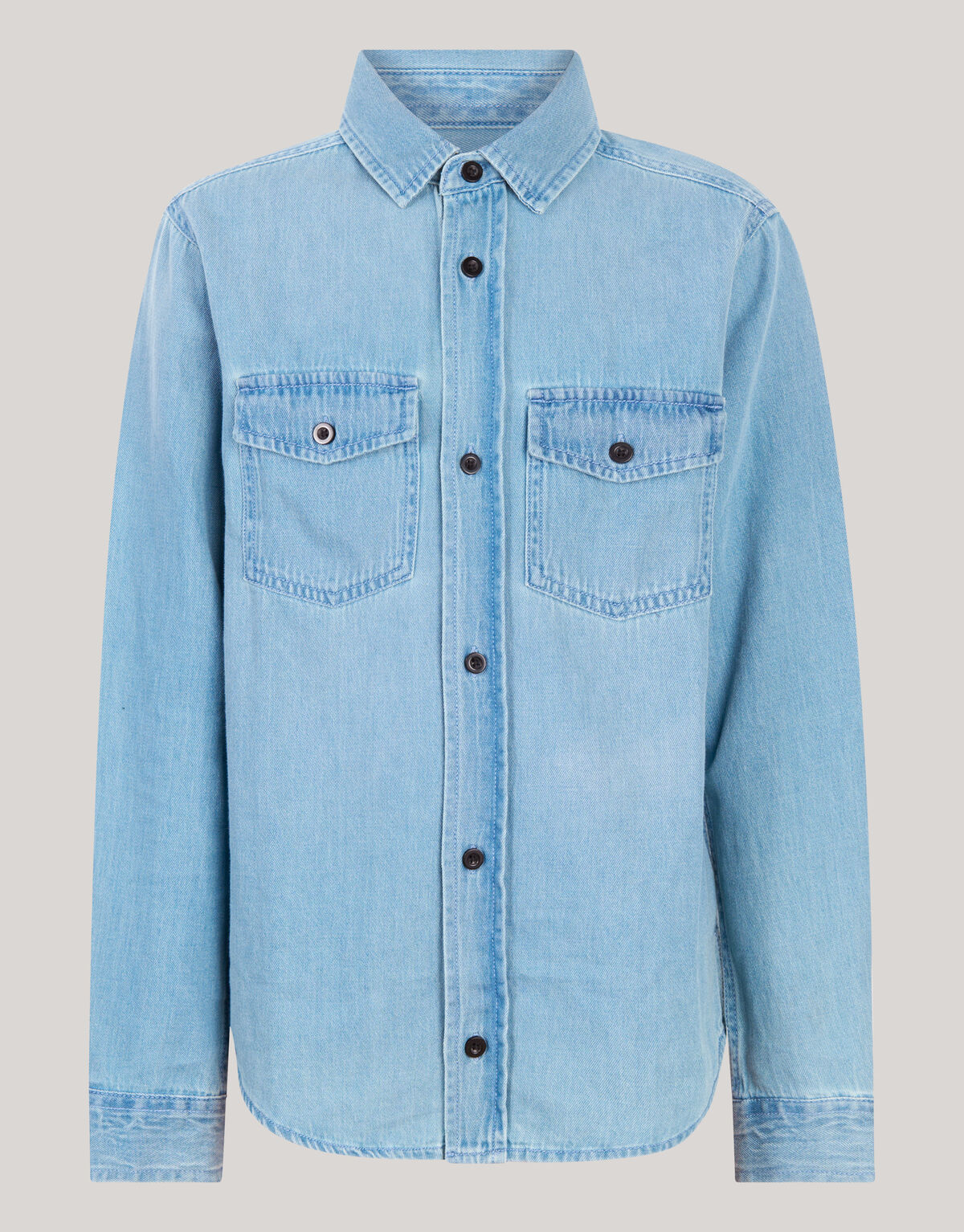 Denim Overhemd Blauw SHOEBY BOYS