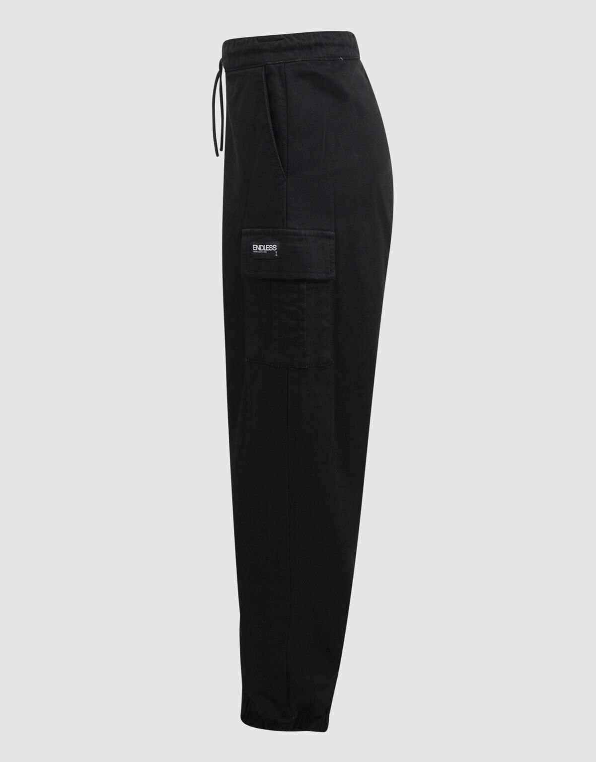 Loose Fit Cargo Broek Donkergrijs SHOEBY BOYS