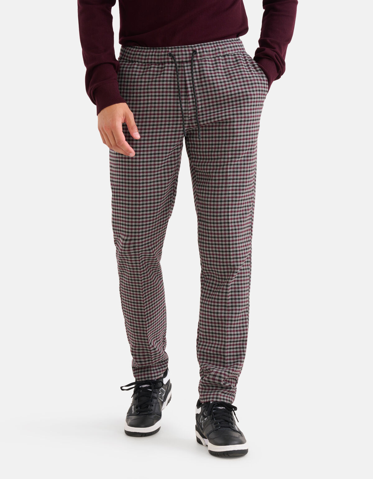 Ruiten Joggingbroek Grijs SHOEBY MEN