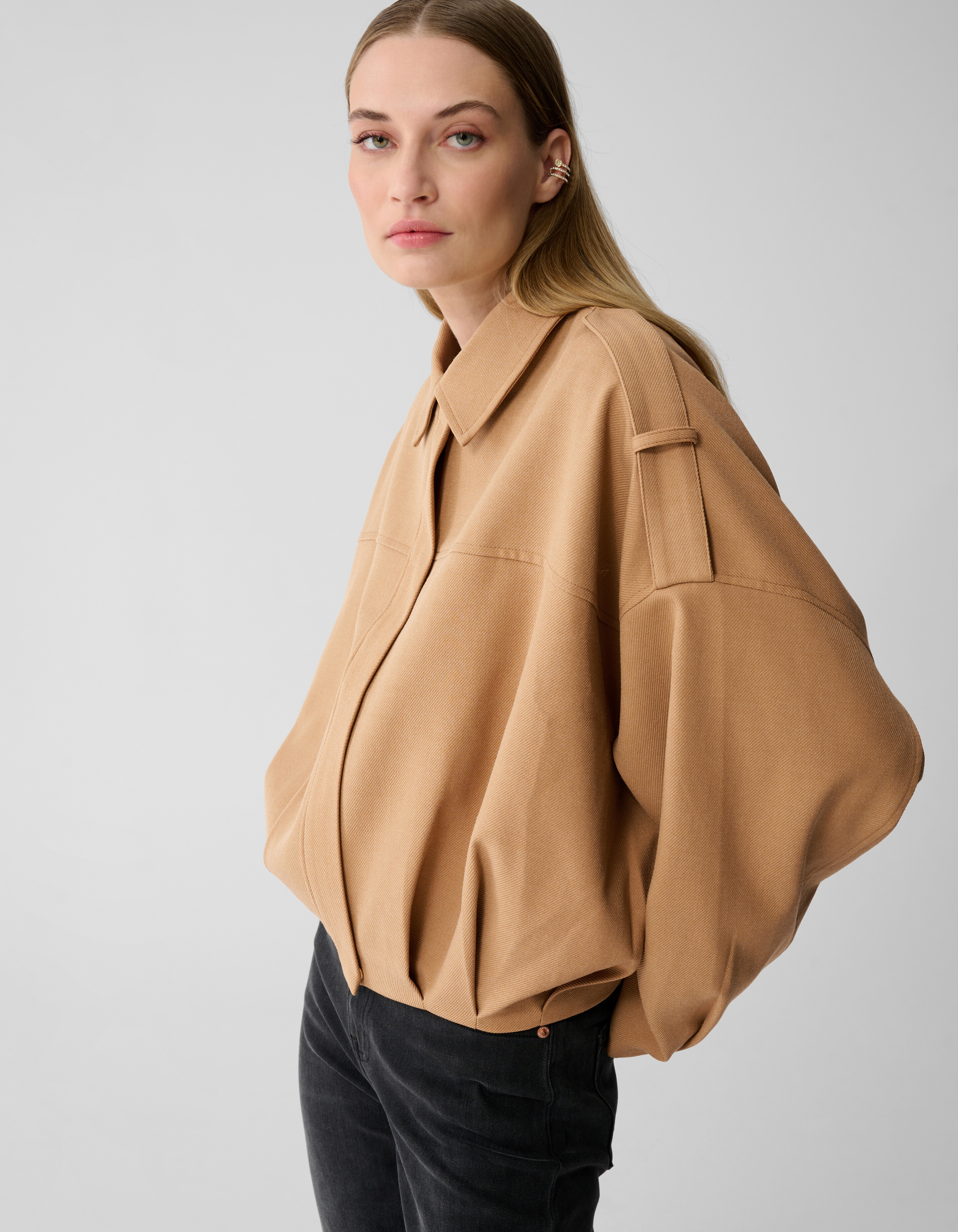 Oversized Bomber Jack Camel By Lonneke SHOEBY WOMEN