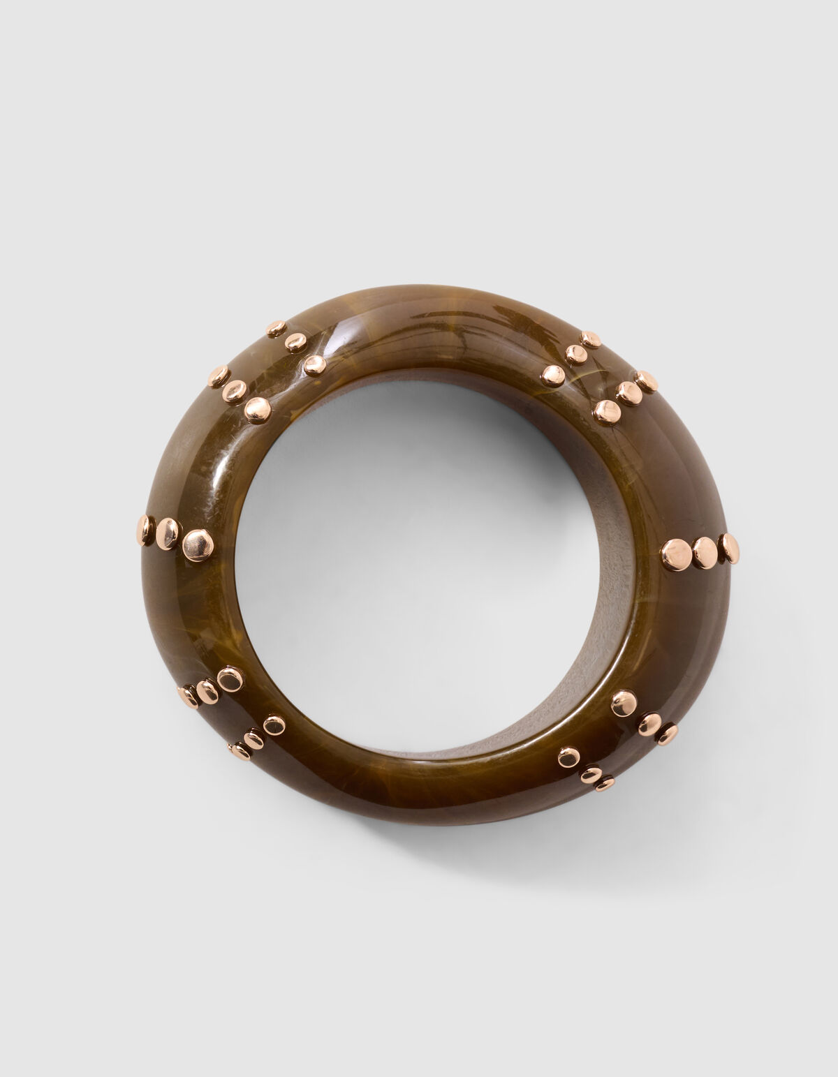 Statement Studs Bangle Bruin SHOEBY ACCESSOIRES