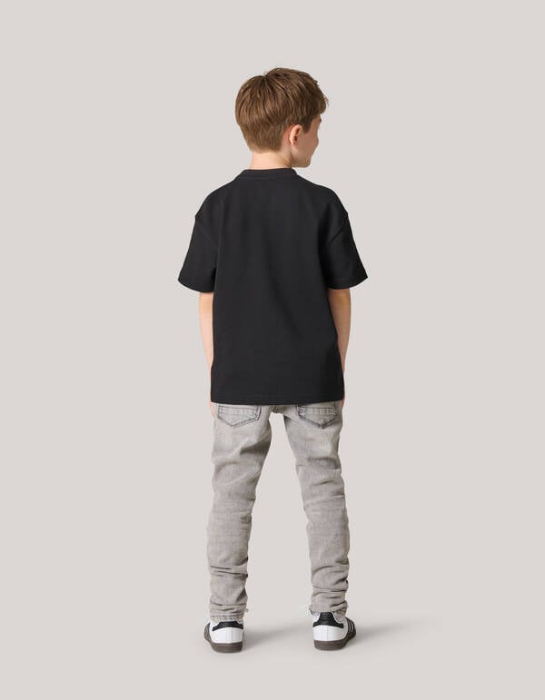 Heavy Basis T-shirt Zwart SHOEBY BOYS