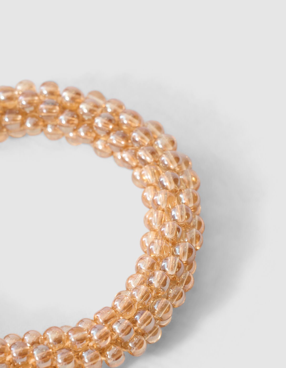 Beaded Haarelastiek Goud SHOEBY ACCESSOIRES