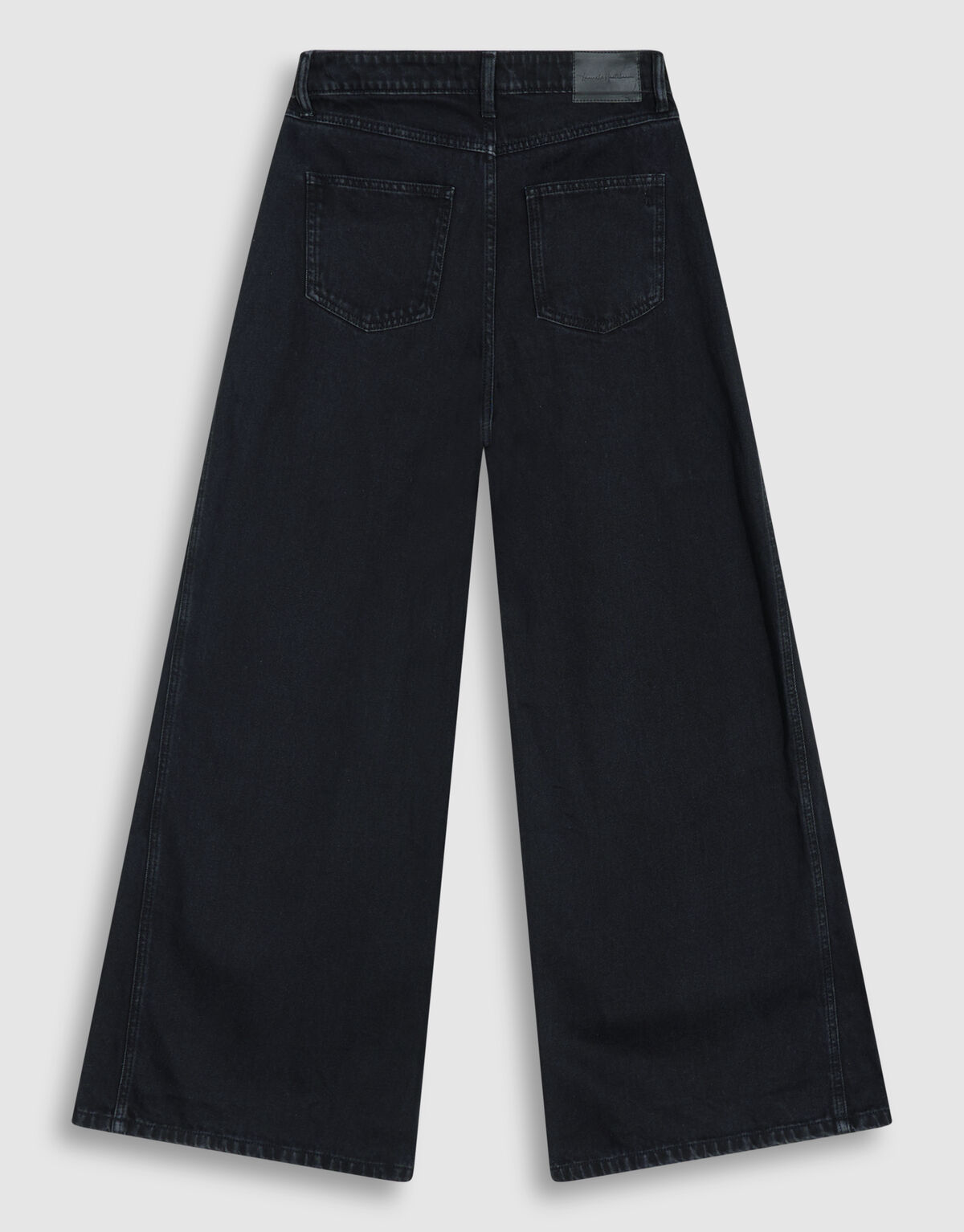 Ultra Wide Leg Fit Jeans Zwart By Lonneke SHOEBY WOMEN