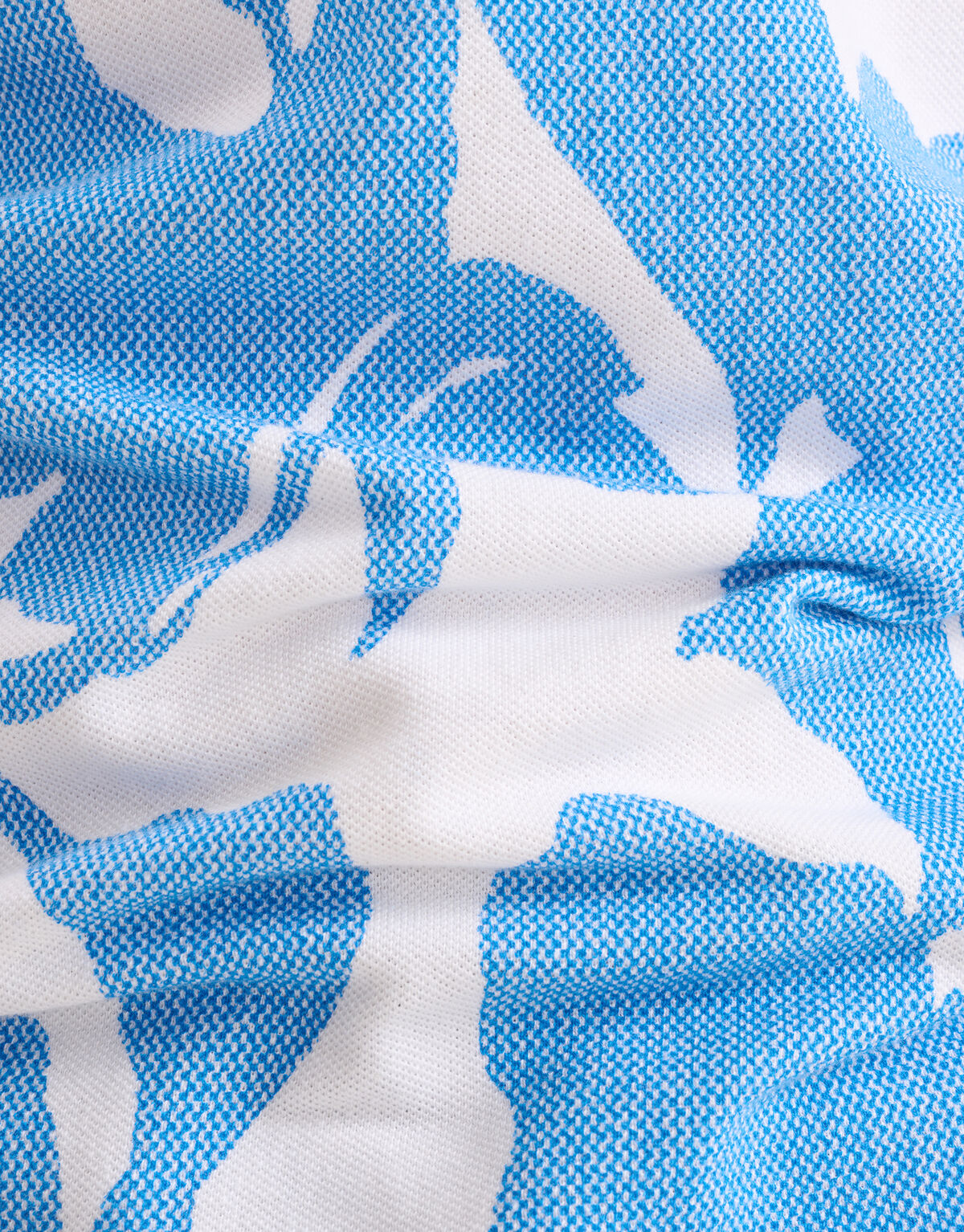 Waterprint T-shirt Blauw SHOEBY MEN