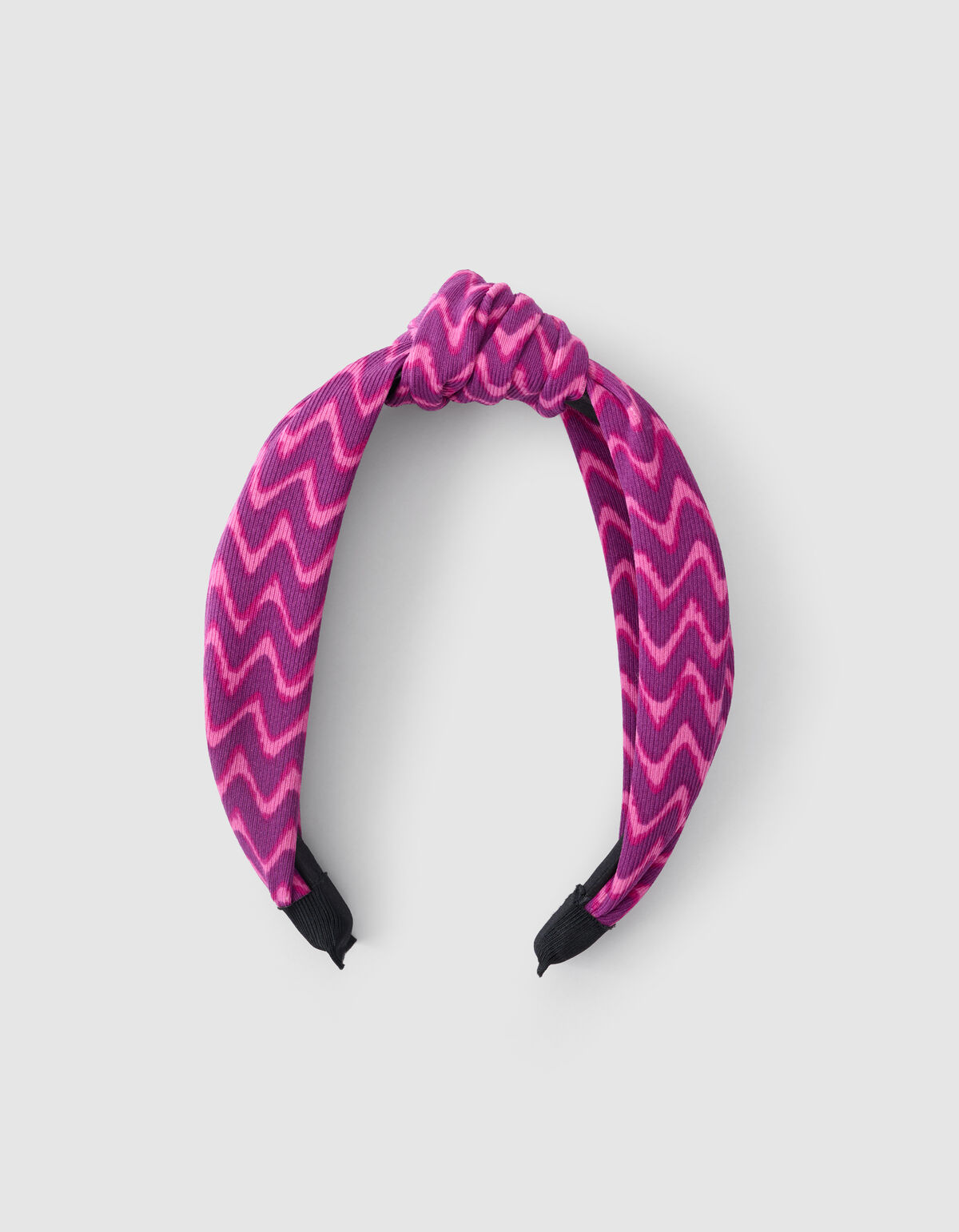 Printed Wave Haarband Roze SHOEBY ACCESSOIRES