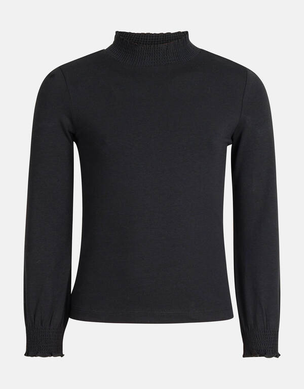 Katoenen Top Zwart Jill&Mitch