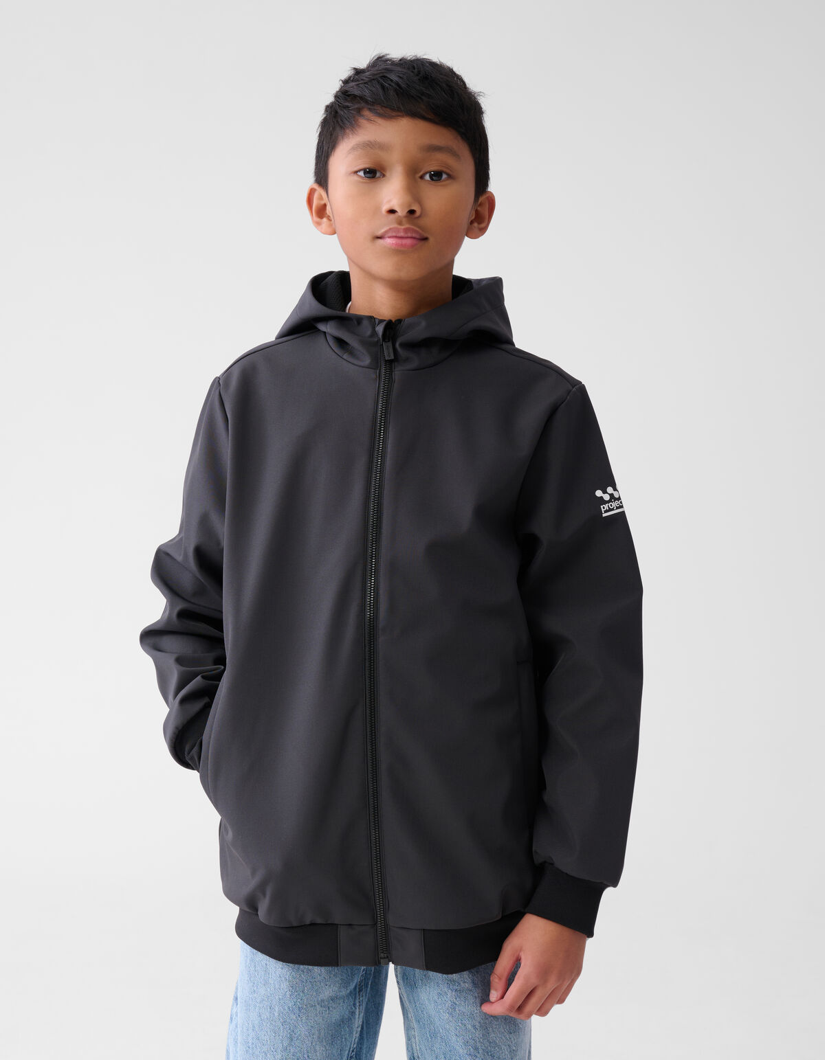 Soft Shell Jack Donkergrijs SHOEBY BOYS