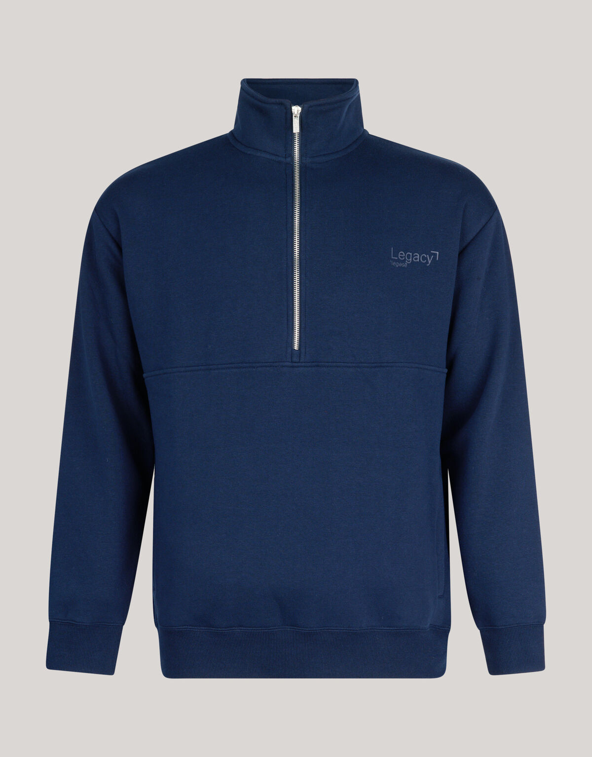 Zipper Sweater Donkerblauw SHOEBY MEN