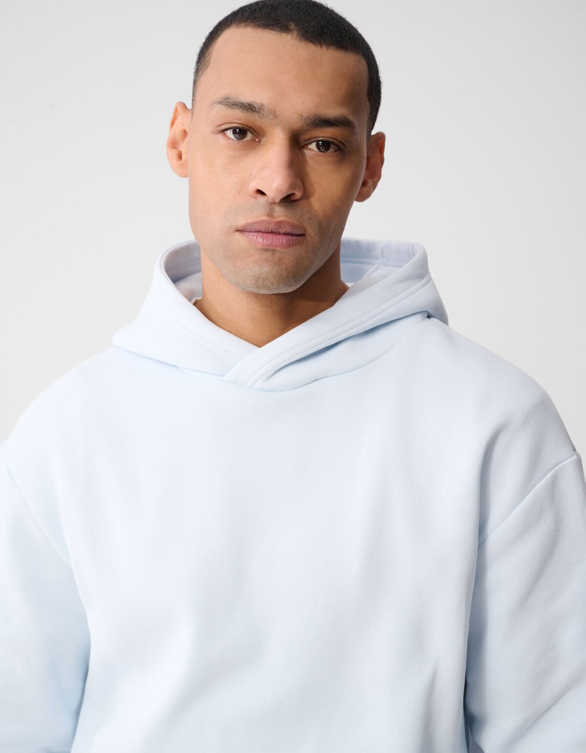 Sweat Hoodie Lichtblauw SHOEBY MEN