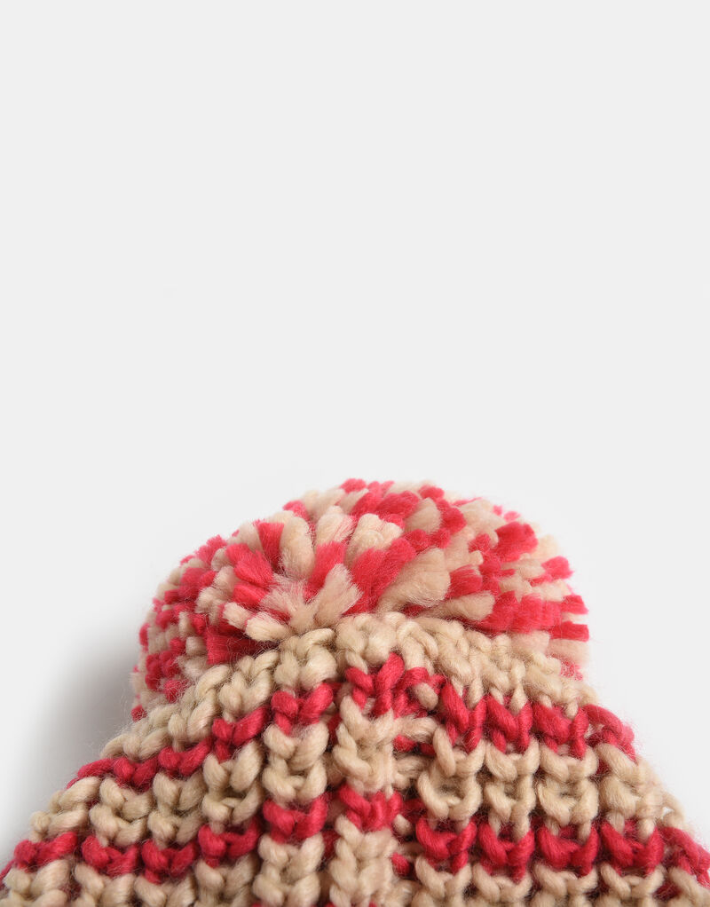 Striped Gebreide Muts