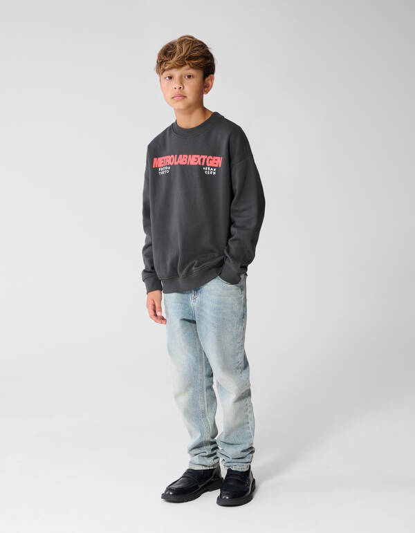 Next Gen Sweater Donkergrijs SHOEBY BOYS