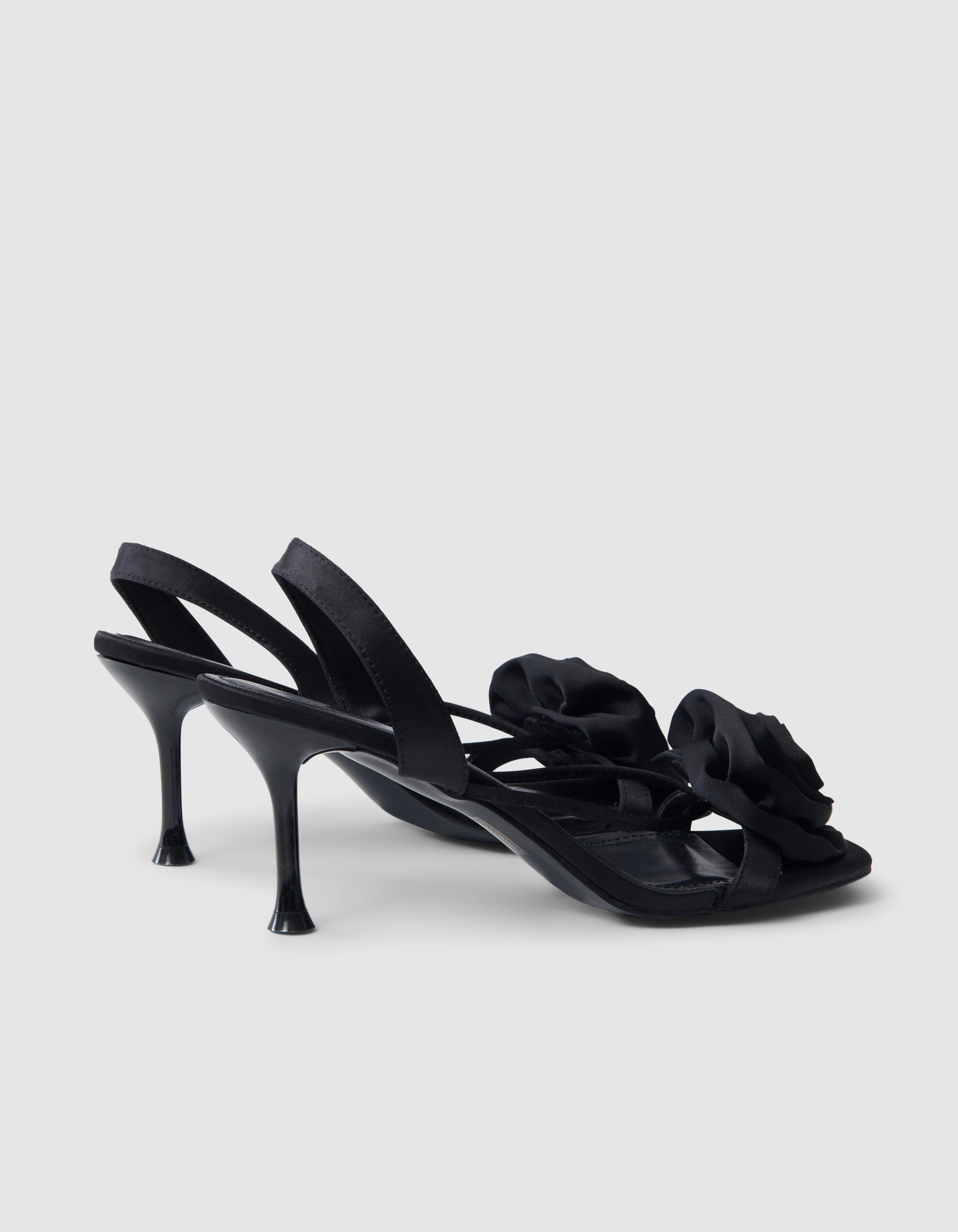 Bloem Hakken Zwart SHOEBY SHOES