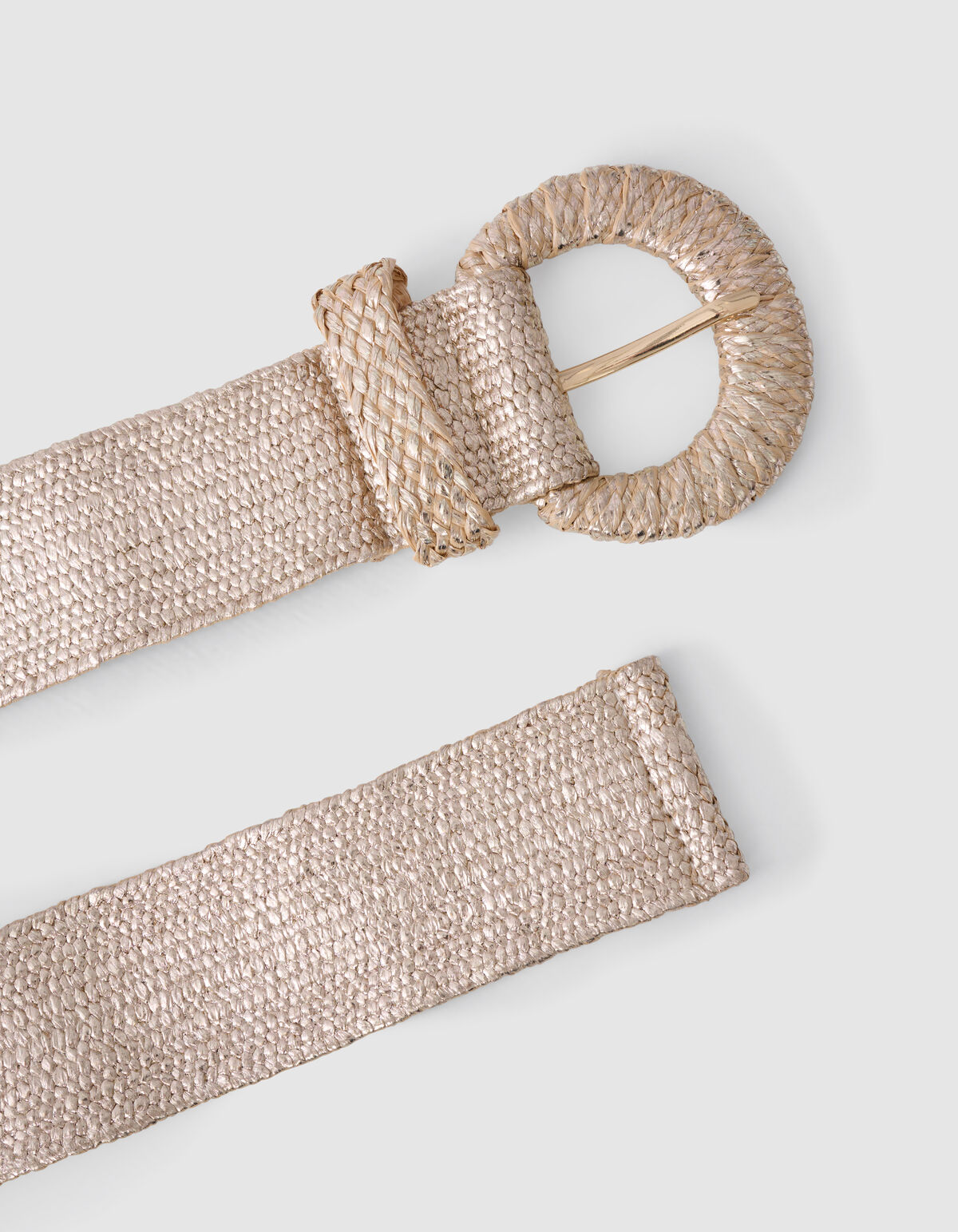 Raffia Riem Goud SHOEBY ACCESSOIRES