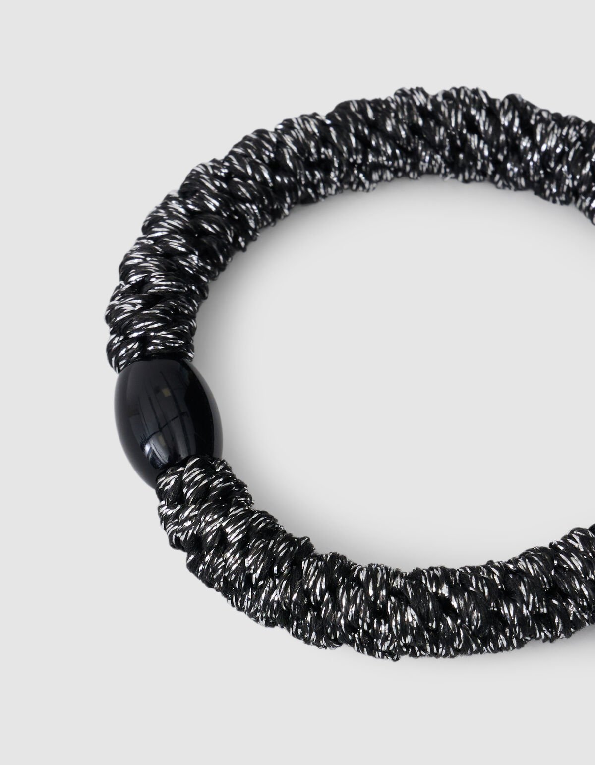 Lurex Haarelastiek Zwart SHOEBY ACCESSOIRES