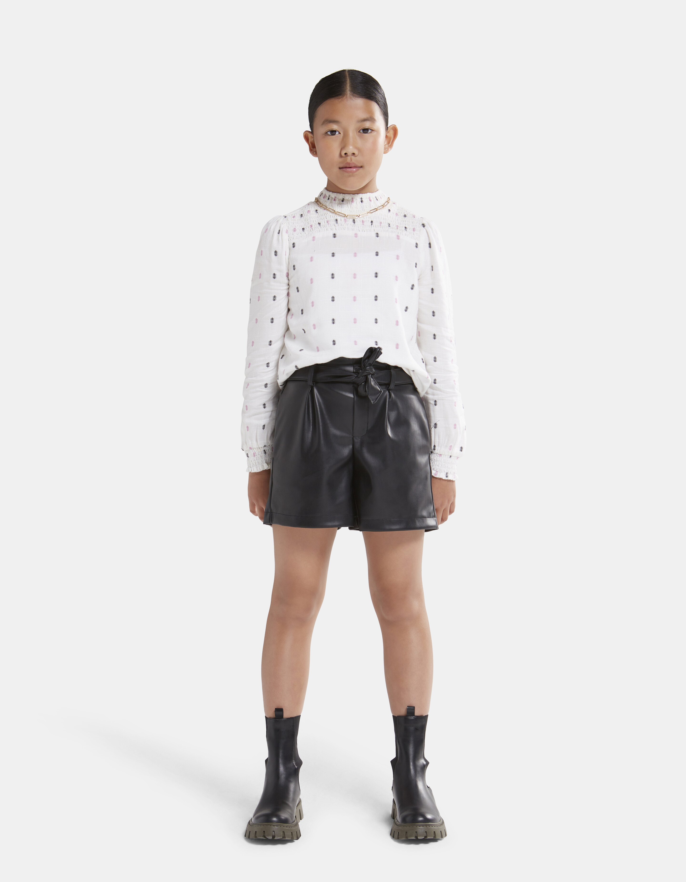 Witte Dot Blouse JILL&MITCH