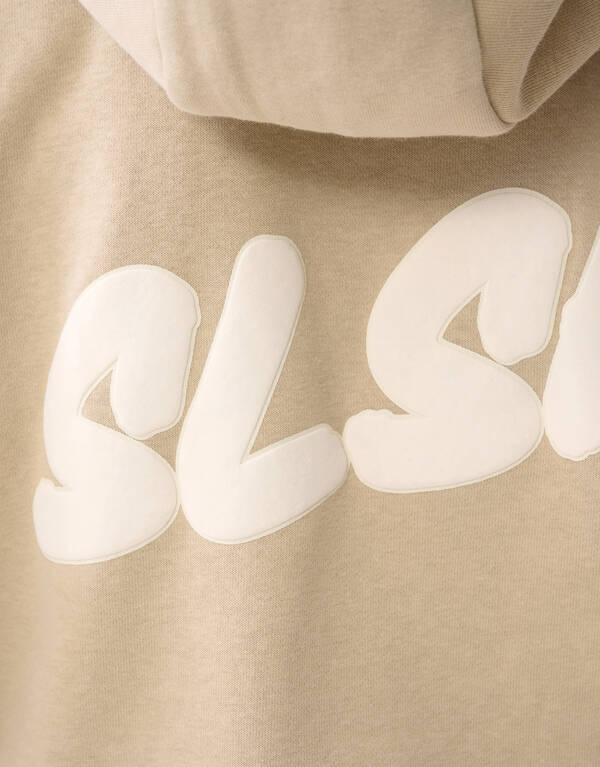 Basis Tekst Hoodie Zand SHOEBY BOYS