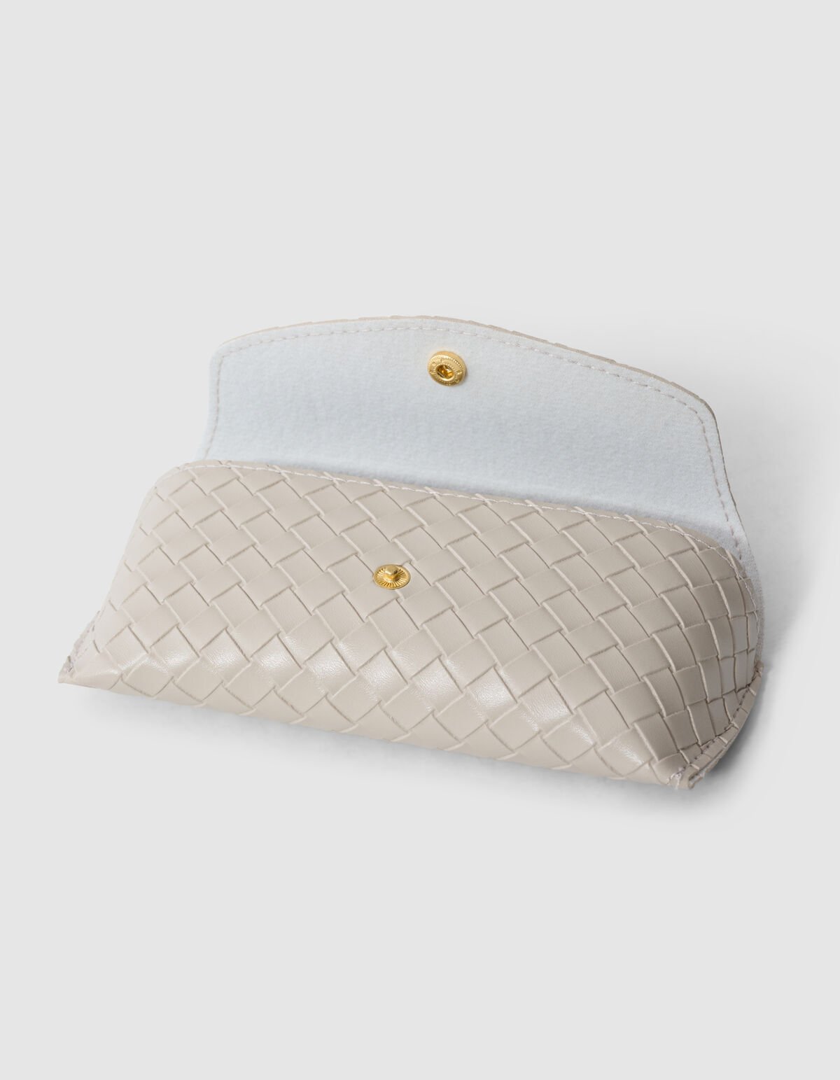 Braided Zonnebrillen Pouch Beige SHOEBY ACCESSOIRES