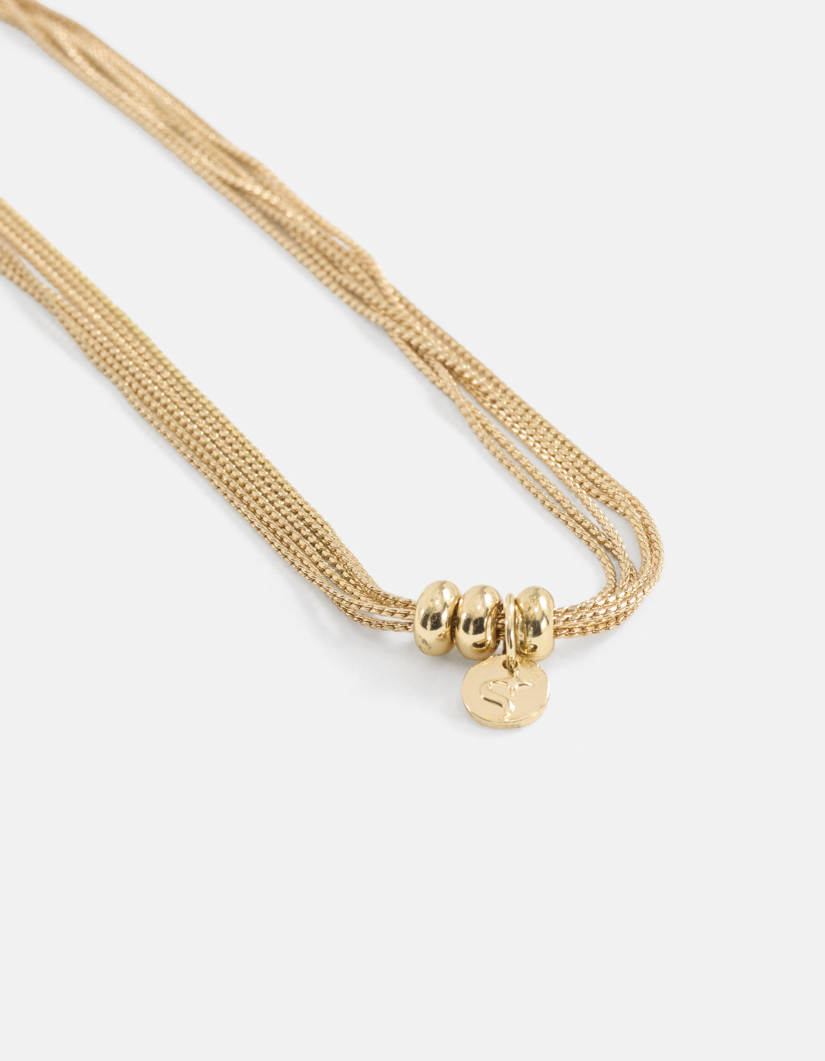 Long Knotted Ketting Goud SHOEBY ACCESSOIRES