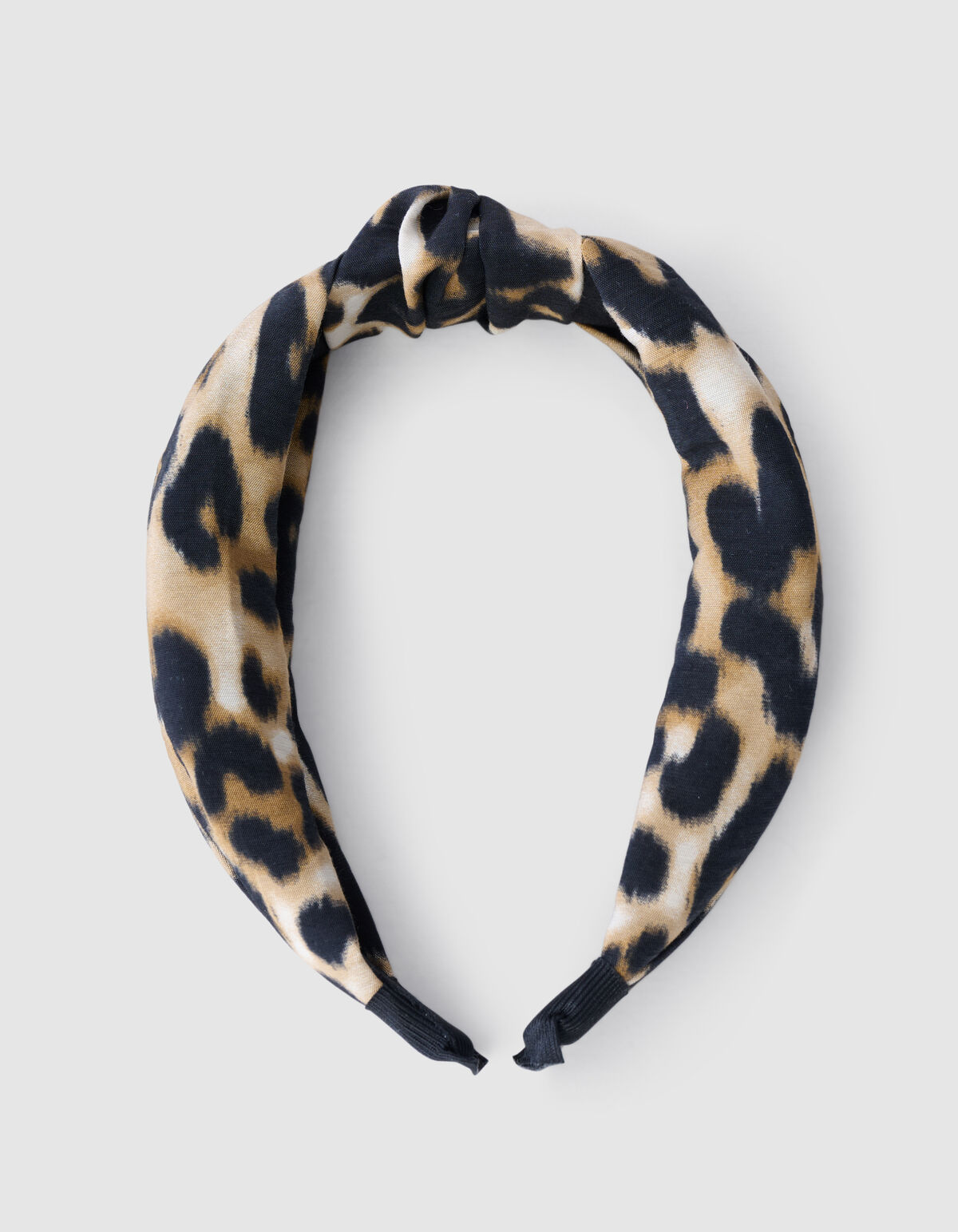 Printed Leopard Haarband Bruin SHOEBY ACCESSOIRES