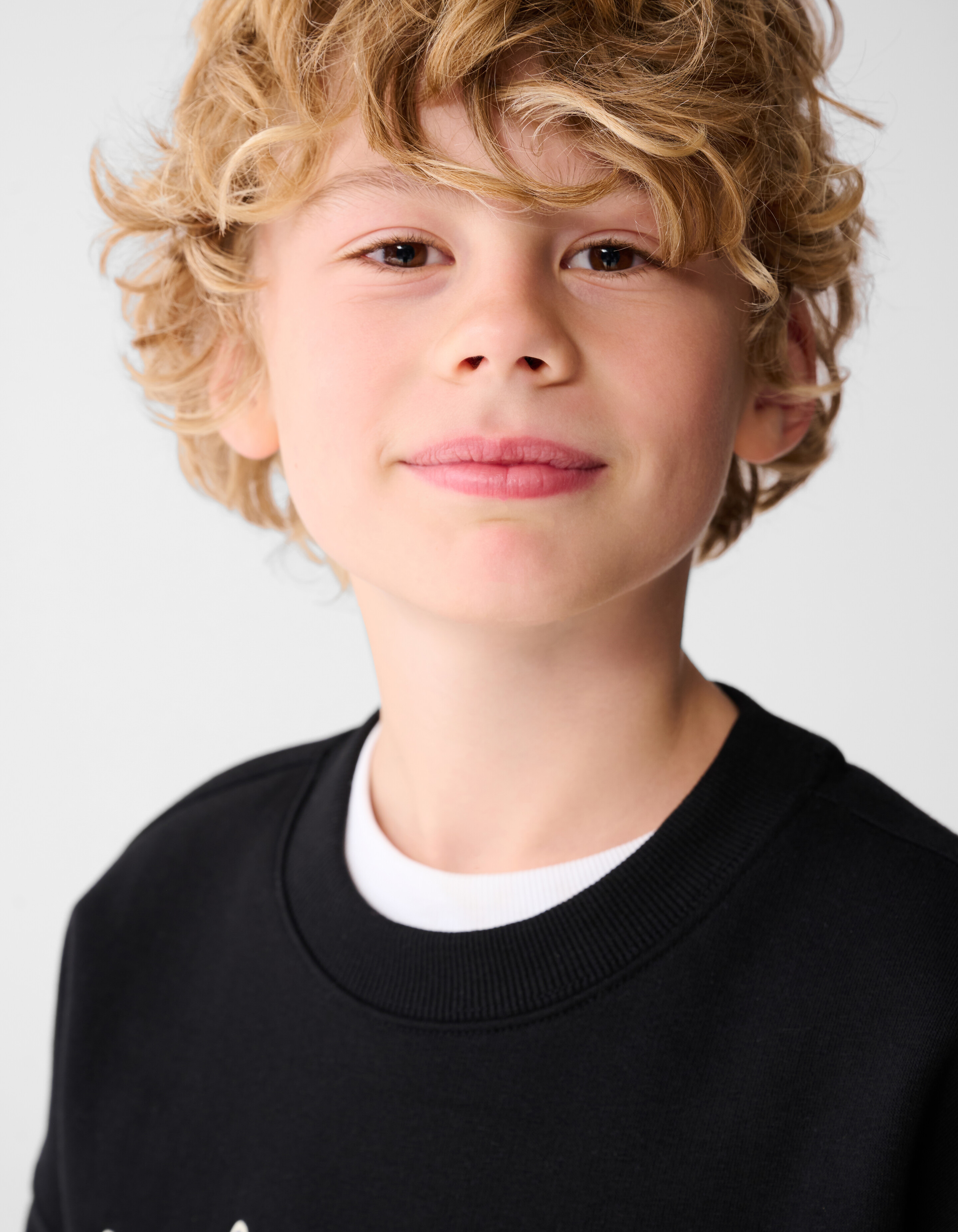 Nature Tekst Sweater Zwart SHOEBY BOYS