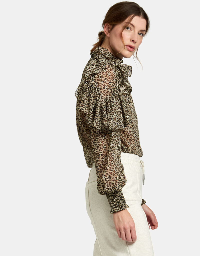 Chrissy Printed Blouse