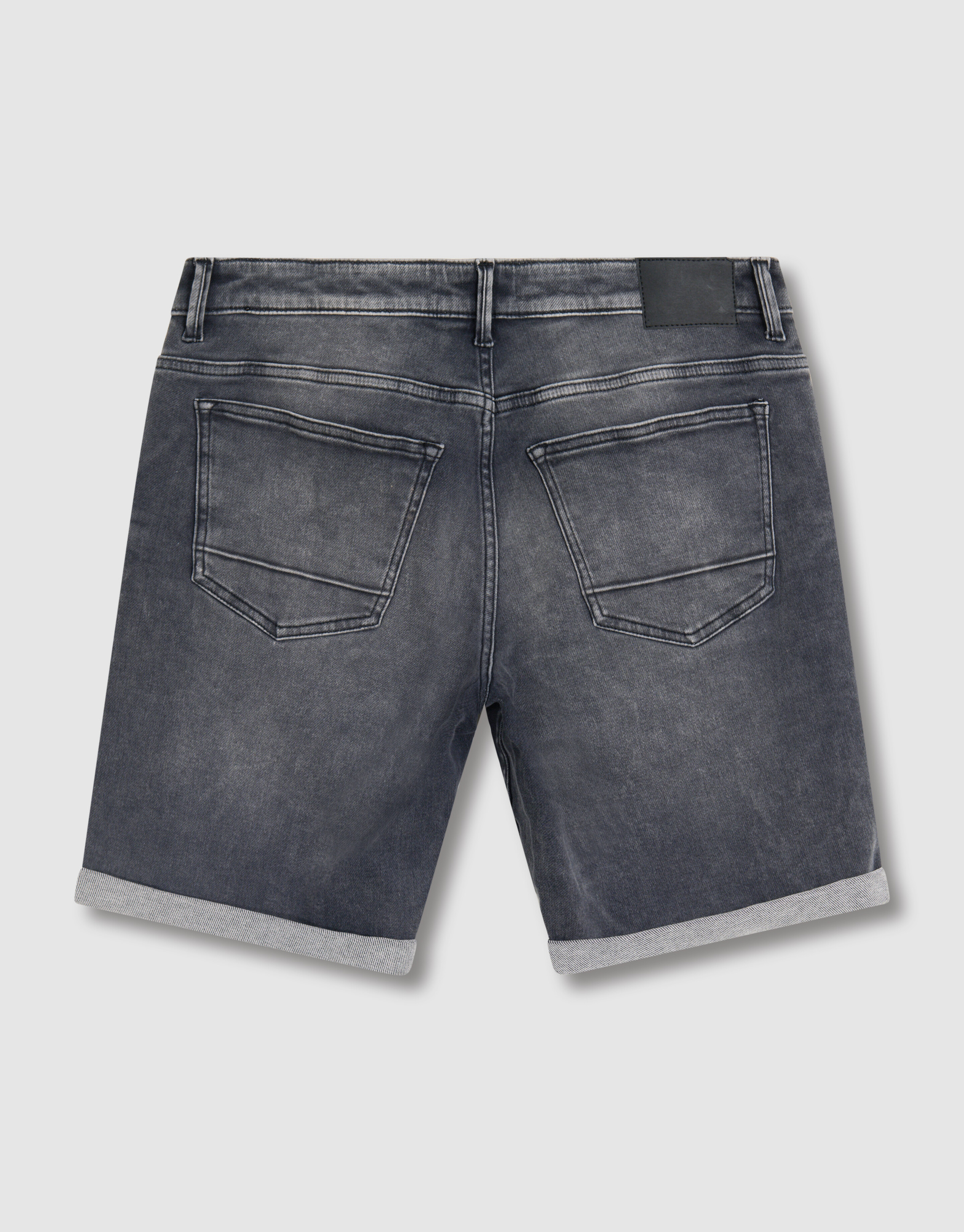Denim Short Donkergrijs SHOEBY MEN