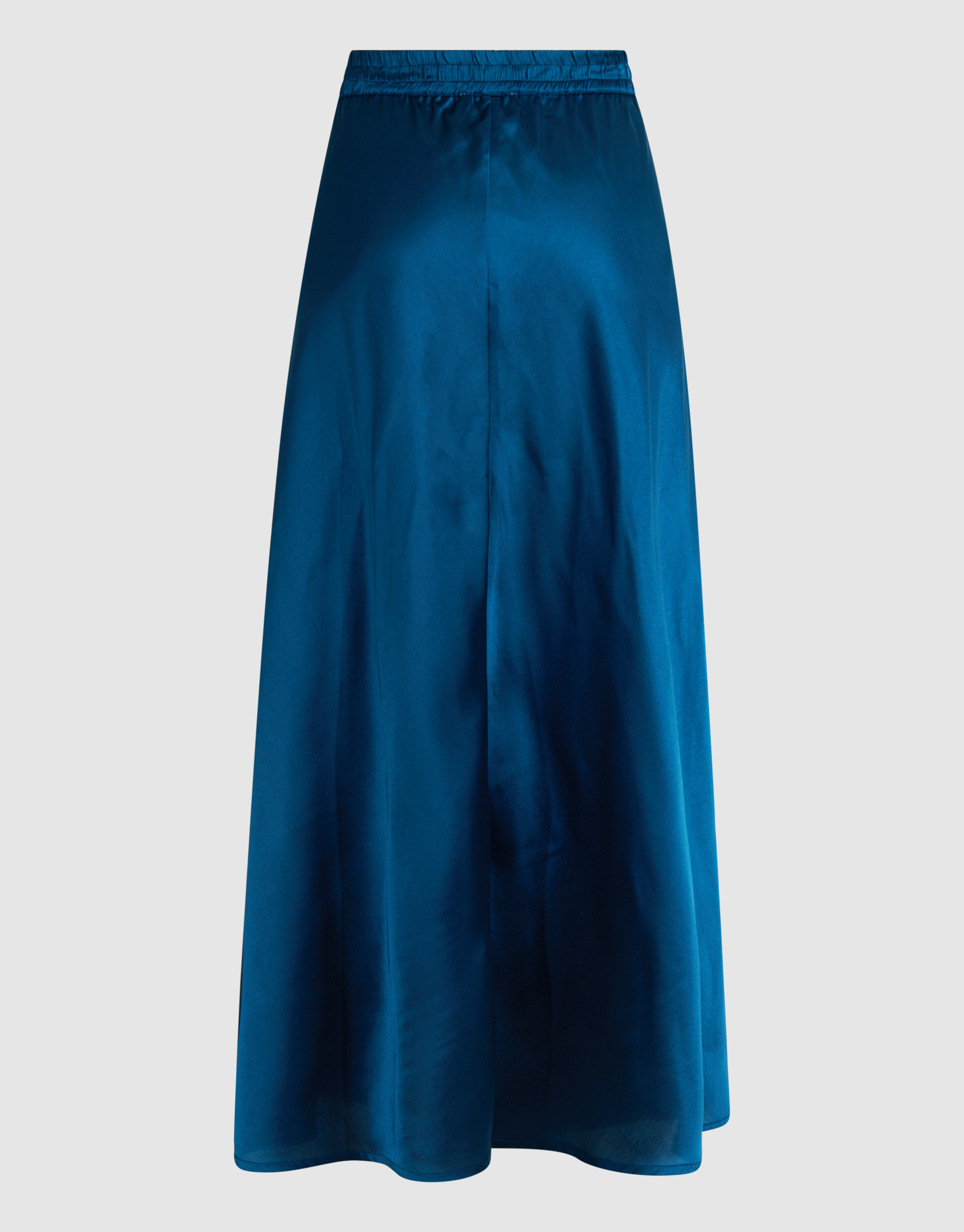 Satijnen Maxi Rok Donkerblauw SHOEBY WOMEN