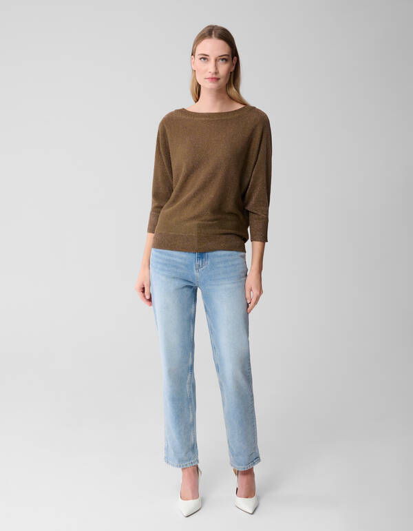 Tapered Fit Jeans Blauw SHOEBY WOMEN