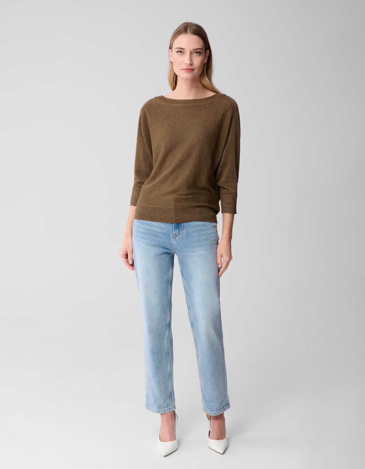 Tapered Fit Jeans Blauw SHOEBY WOMEN