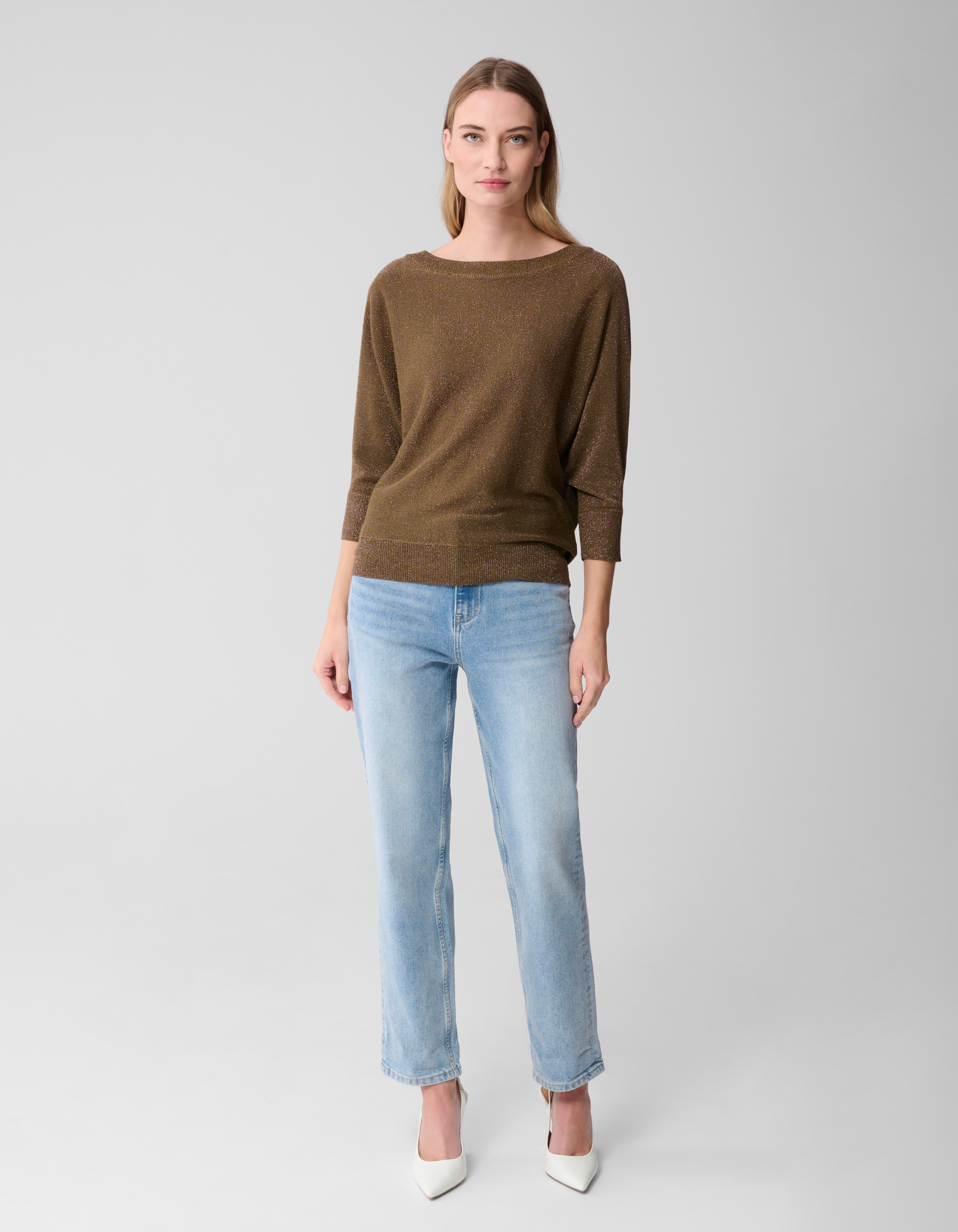 Tapered Fit Jeans Blauw SHOEBY WOMEN
