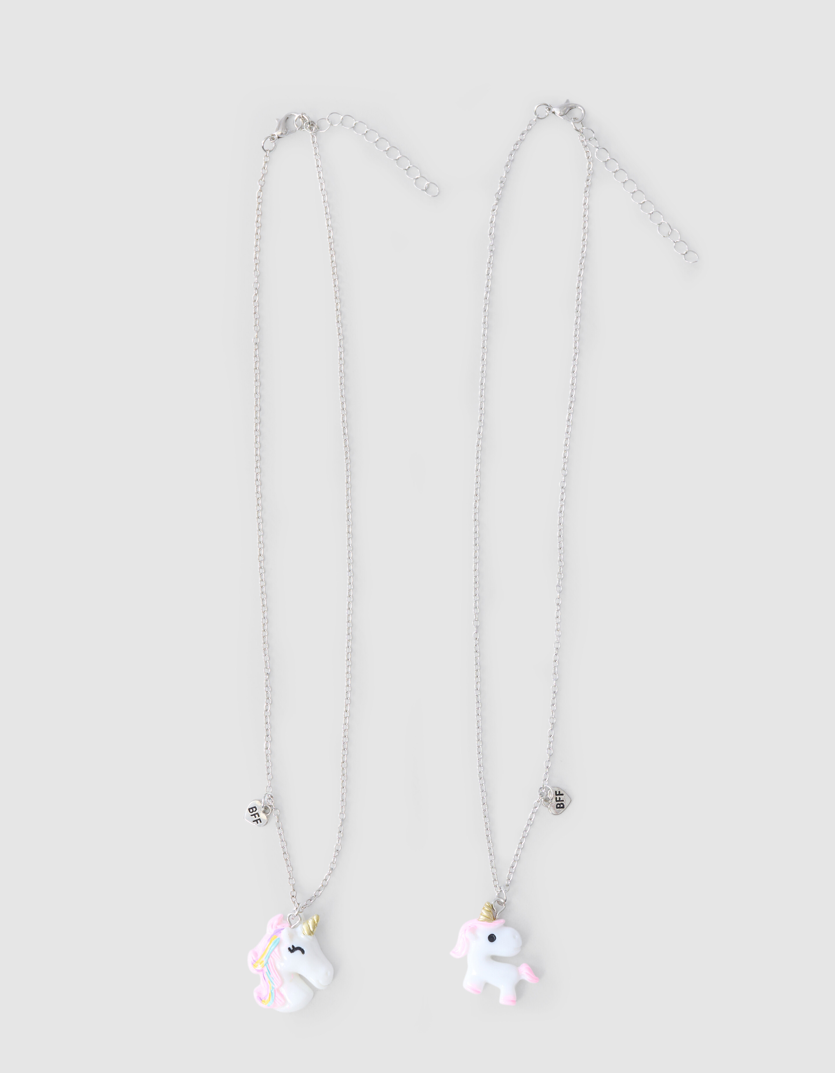 Unicorn BFF Ketting Zilver SHOEBY ACCESSOIRES