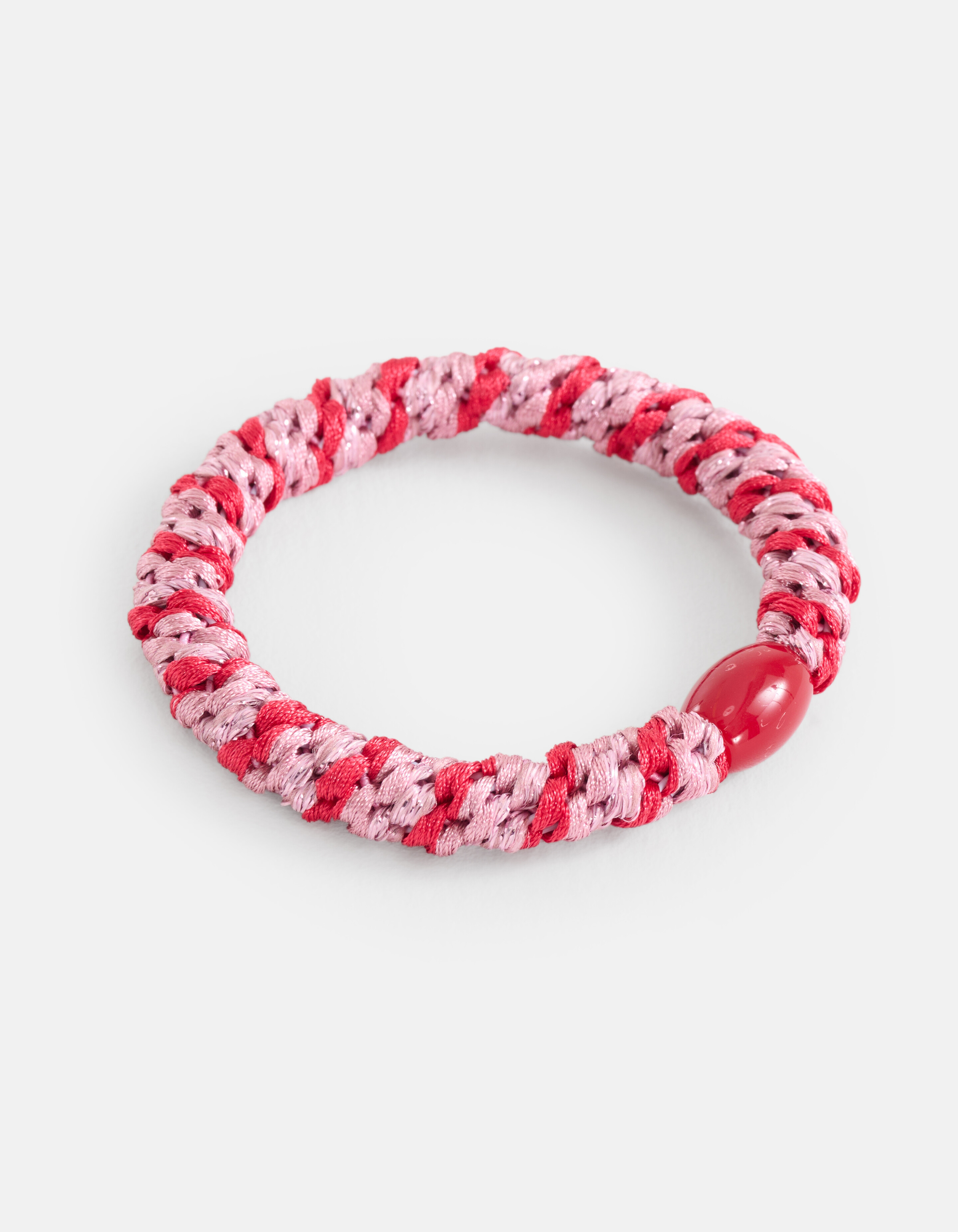 Lurex Haarelastiek Rood SHOEBY ACCESSOIRES