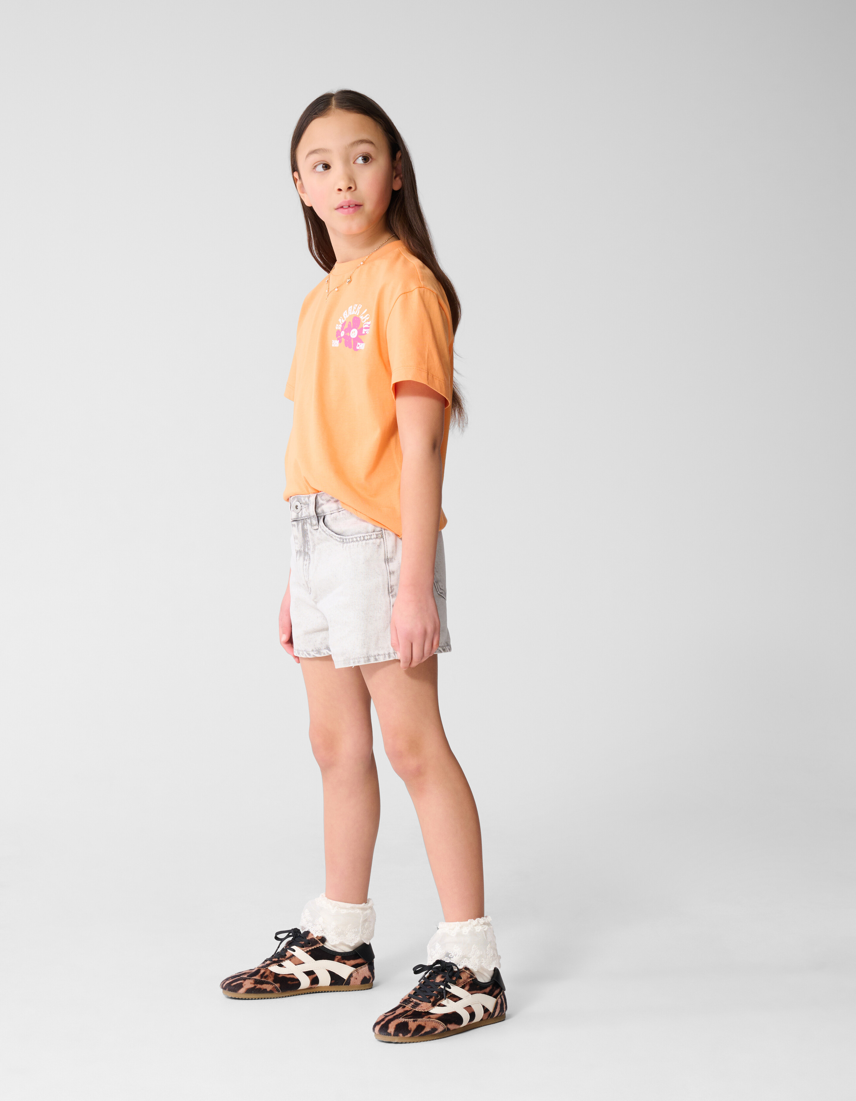 Summer Love T-shirt Oranje SHOEBY GIRLS