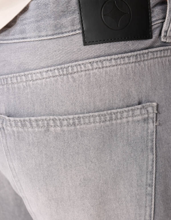 Relaxed Fit Jeans Grijs SHOEBY MEN