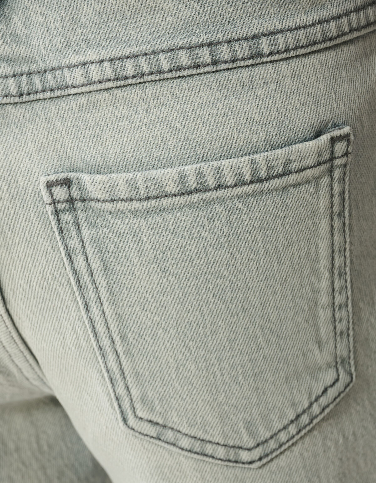 Destroy Straight Fit Jeans Lichtgrijs SHOEBY GIRLS