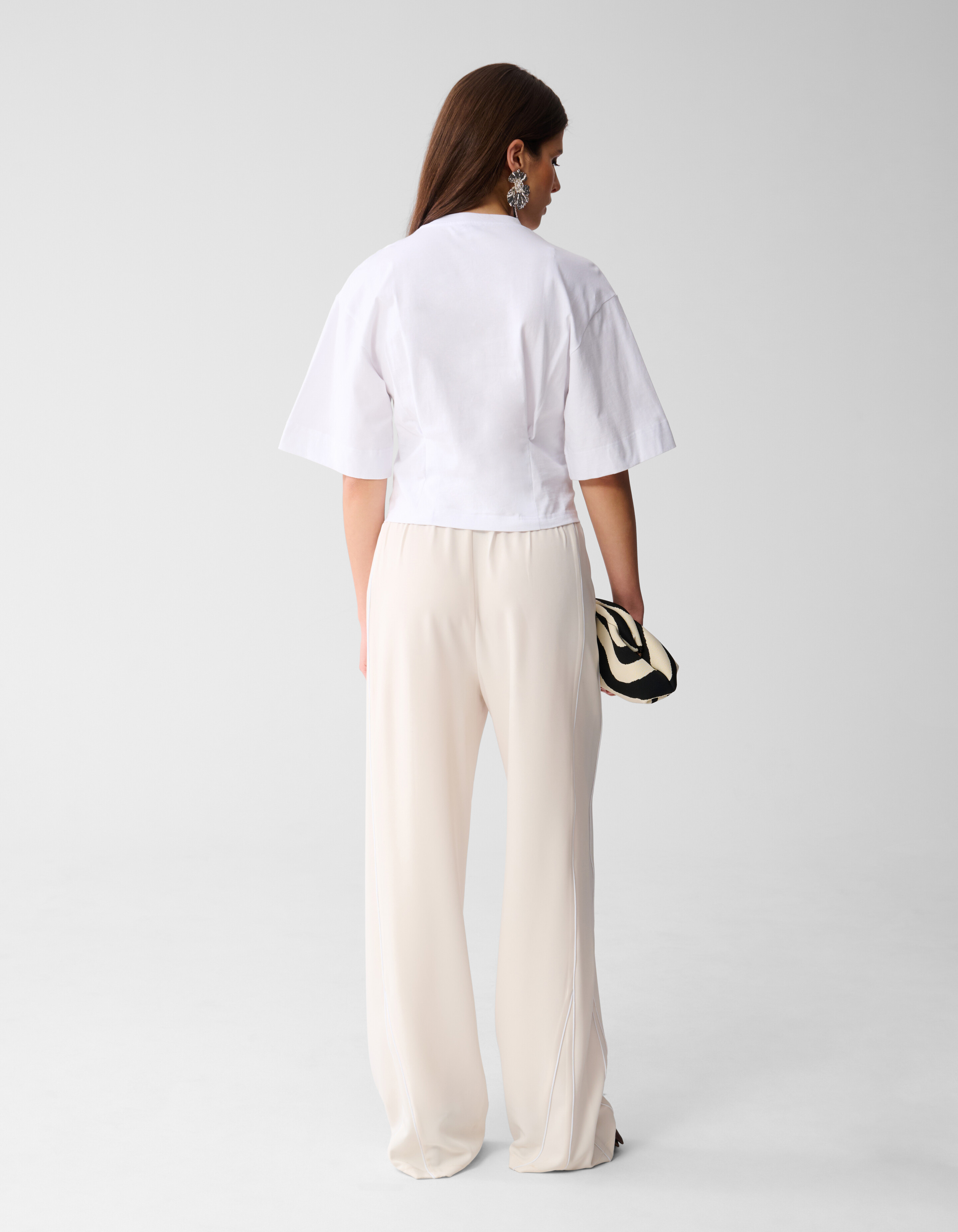 Getailleerd T-shirt Wit SHOEBY WOMEN