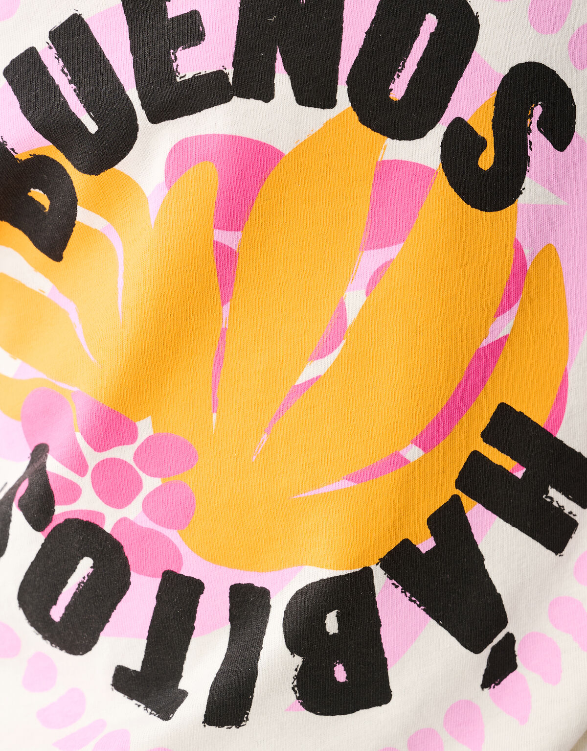 Buenos Artwork T-shirt Wit SHOEBY GIRLS