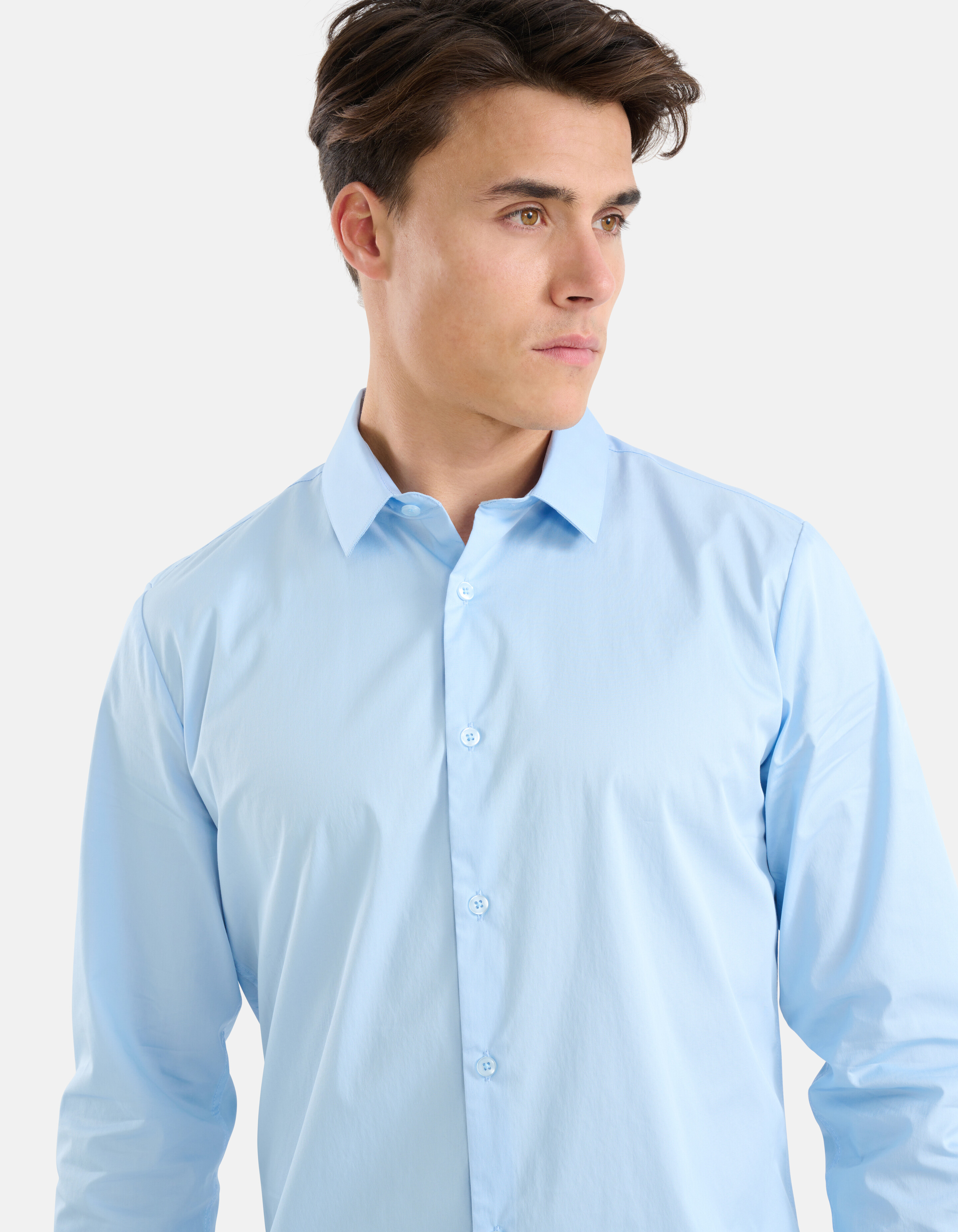 Basis Overhemd Lichtblauw SHOEBY MEN