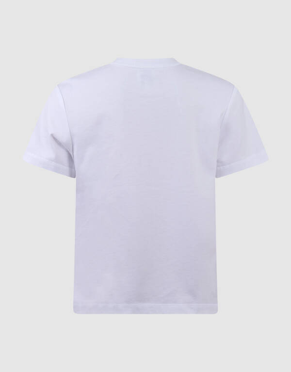 Ruffle Heart T-shirt Wit SHOEBY GIRLS