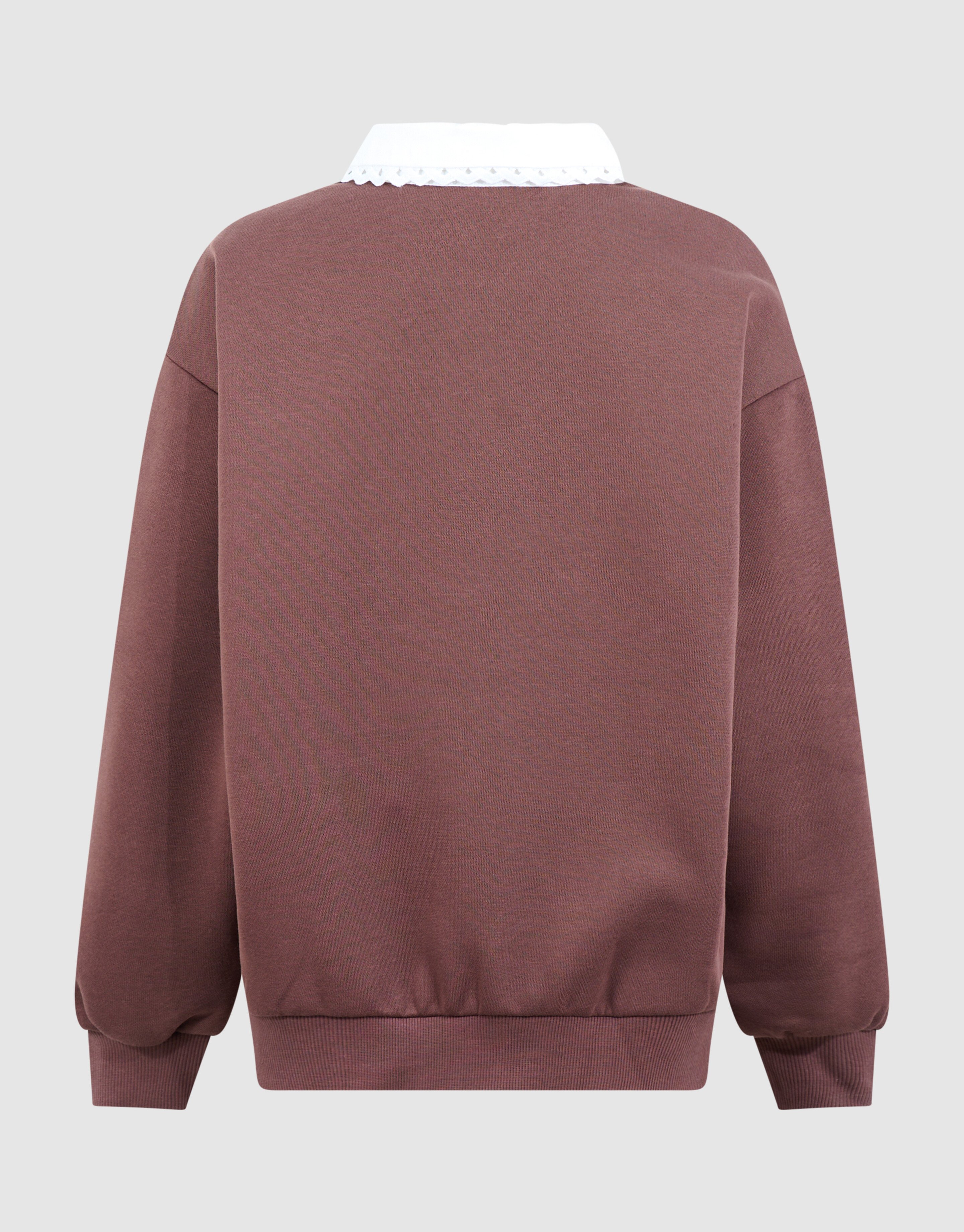 Oversized Polo Sweater Bruin SHOEBY GIRLS