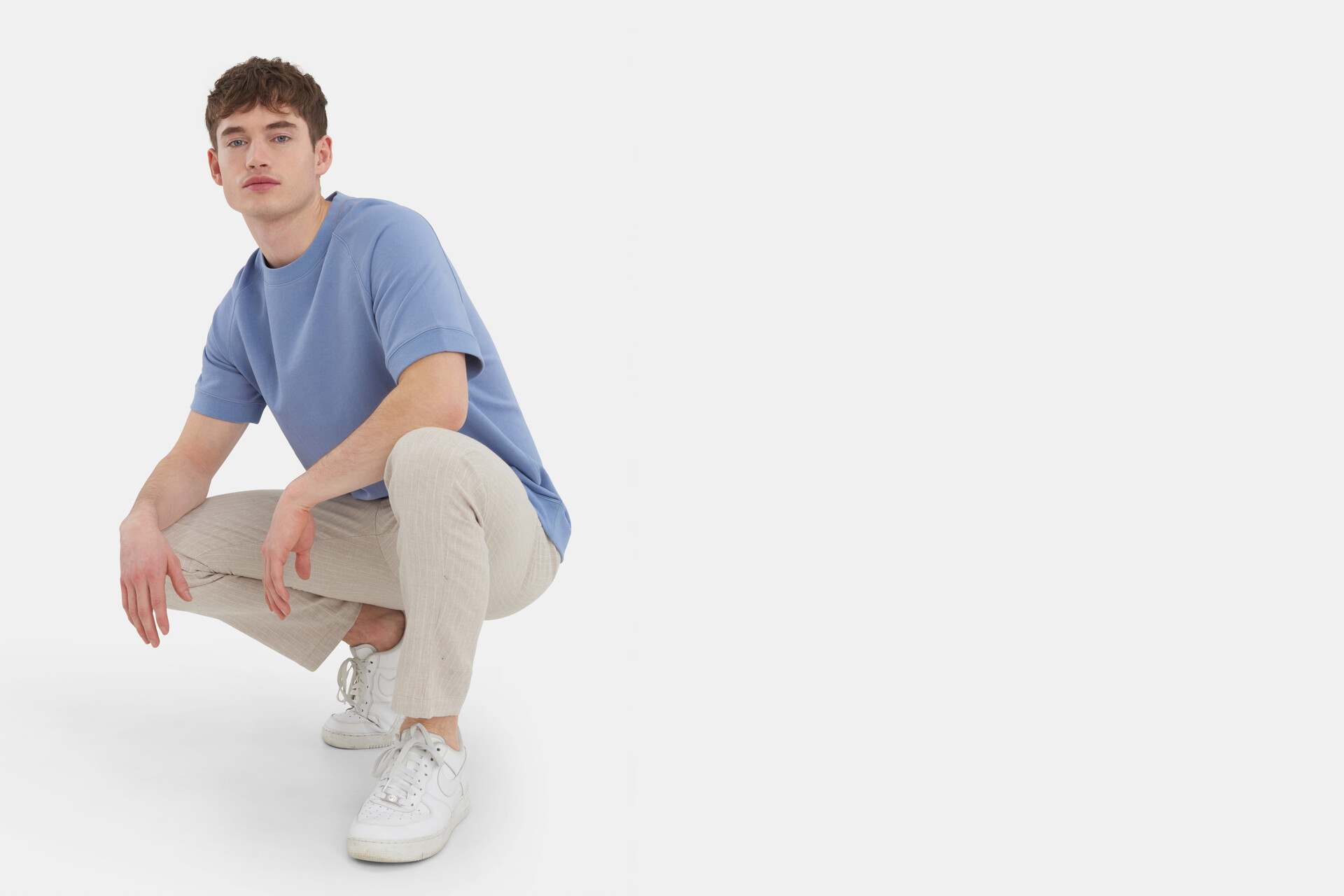 Linen Stripe Pants REFILL