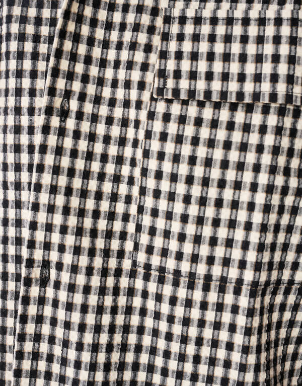 Ruiten Overshirt Gebroken Wit SHOEBY MEN