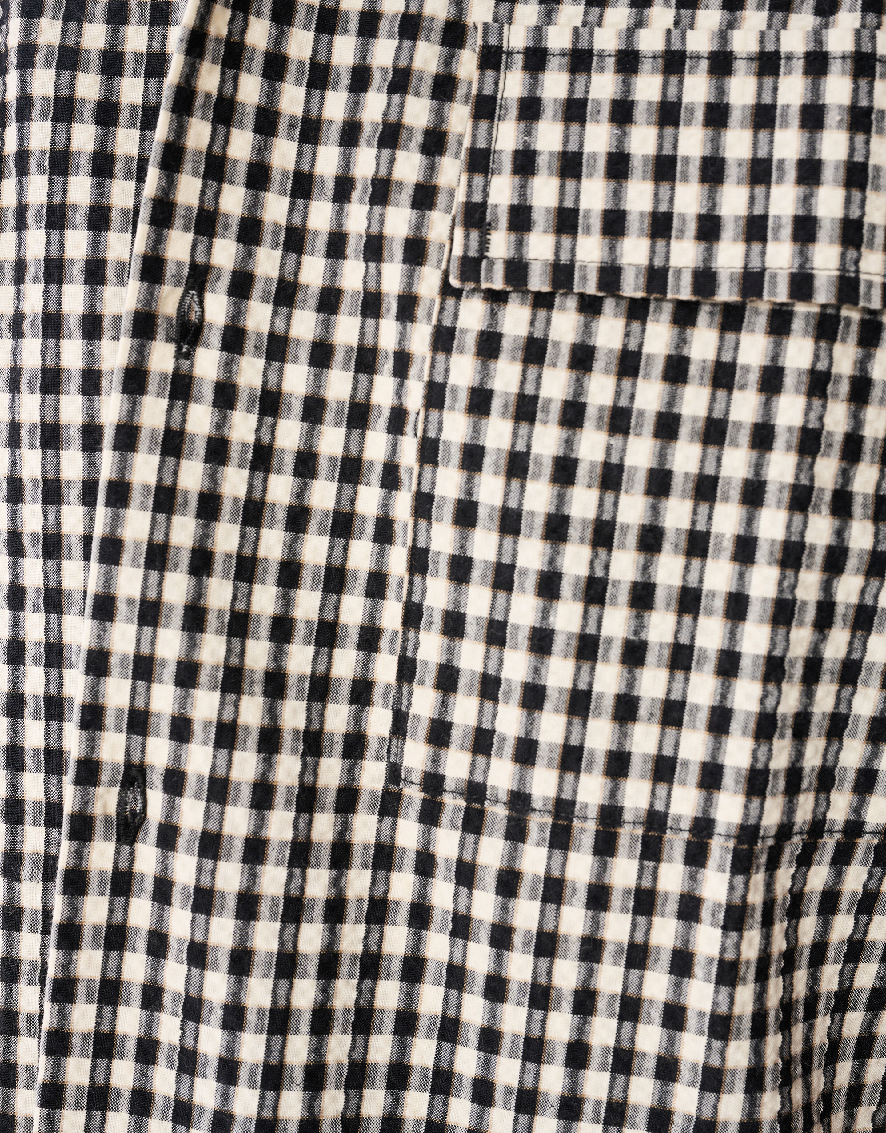 Ruiten Overshirt Gebroken Wit SHOEBY MEN