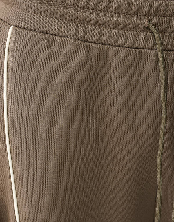 Wave Wide Leg Broek Donkergroen SHOEBY WOMEN