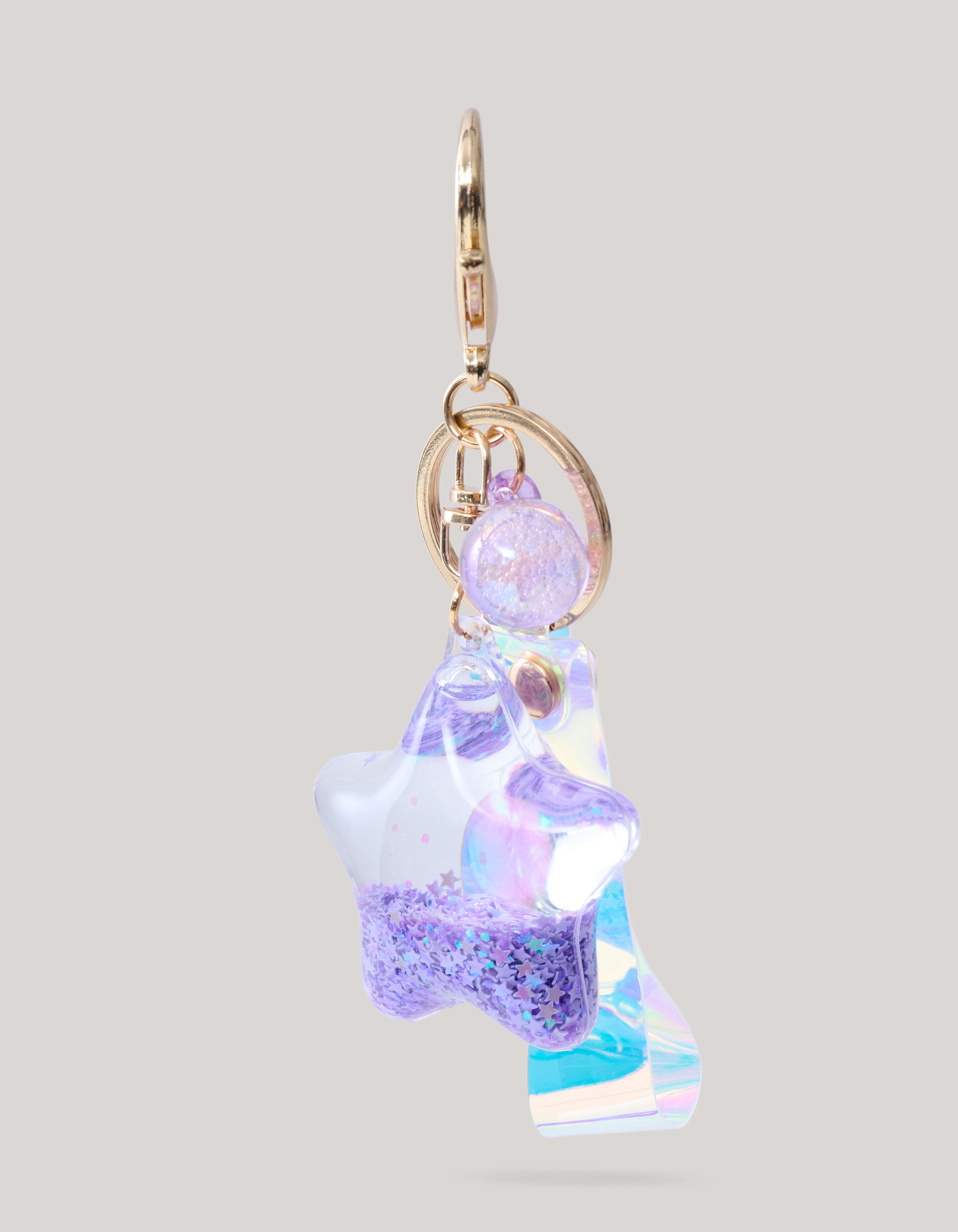 Ster Sleutelhanger Paars SHOEBY ACCESSOIRES