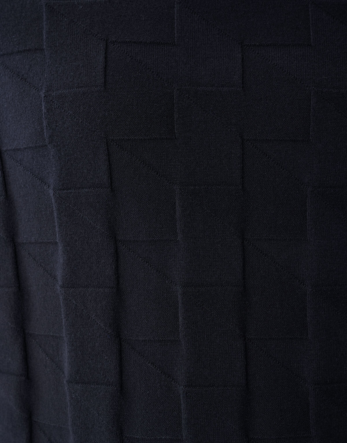 Pied De Poule Trui Zwart SHOEBY MEN